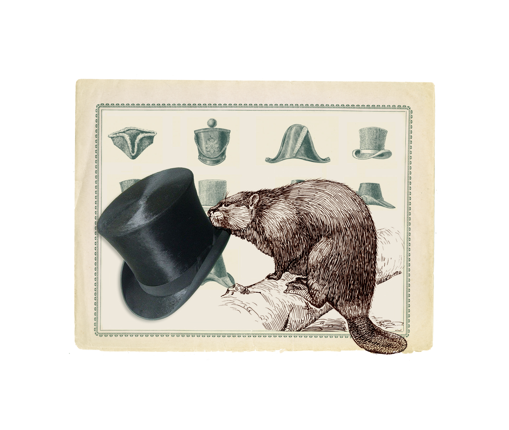 19th Century Beaver Fur Hats