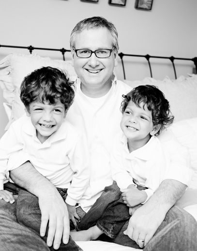 Dr. Portteus and his twin boys