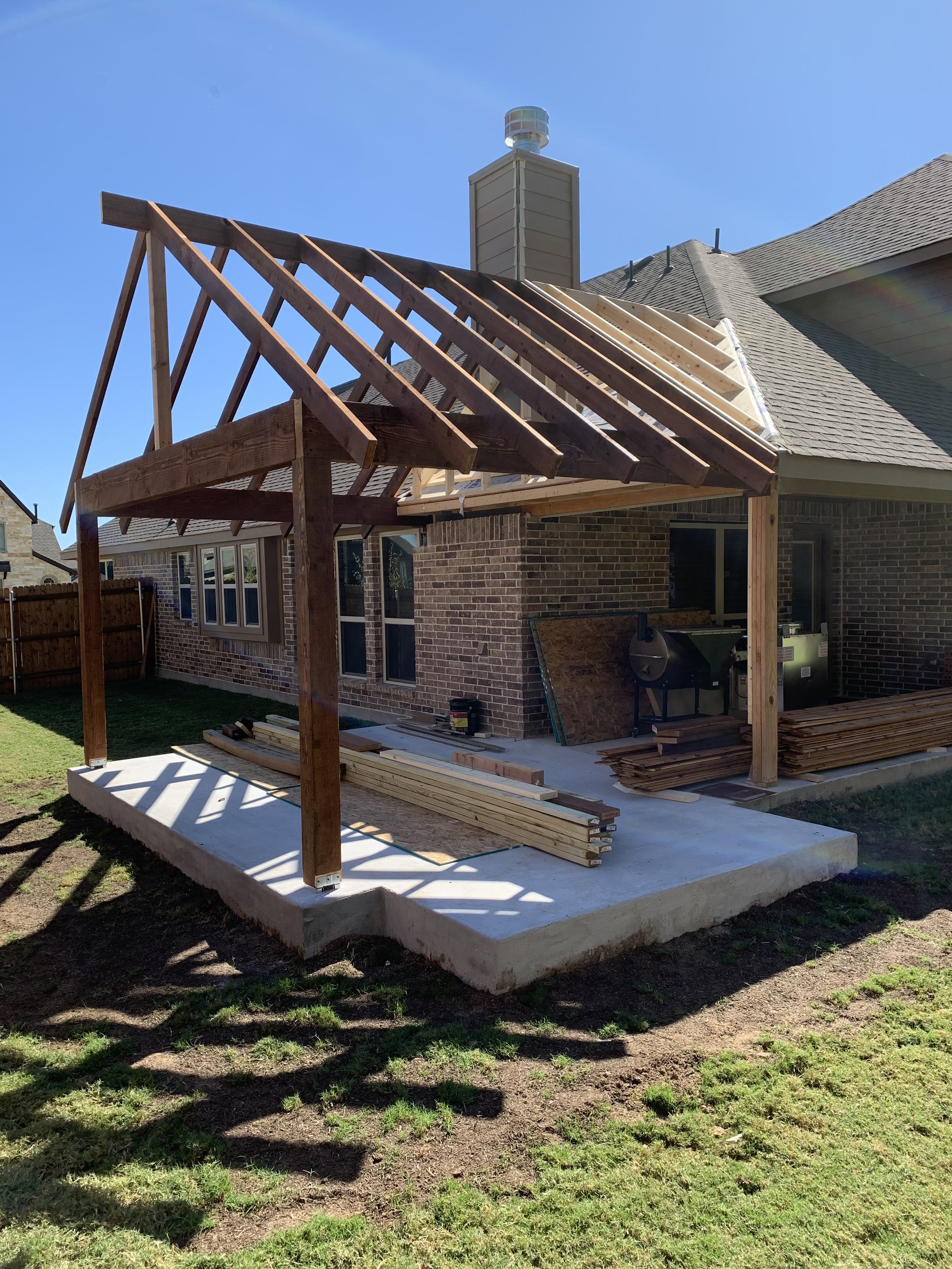Patio Cover Framing