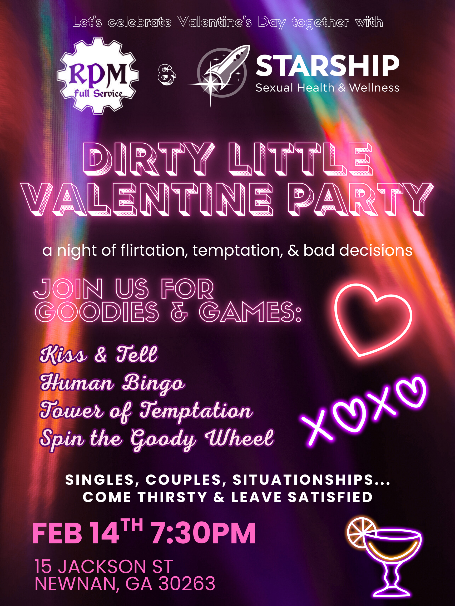  Starship x RPM Full Service poster I created for collaboration party. 