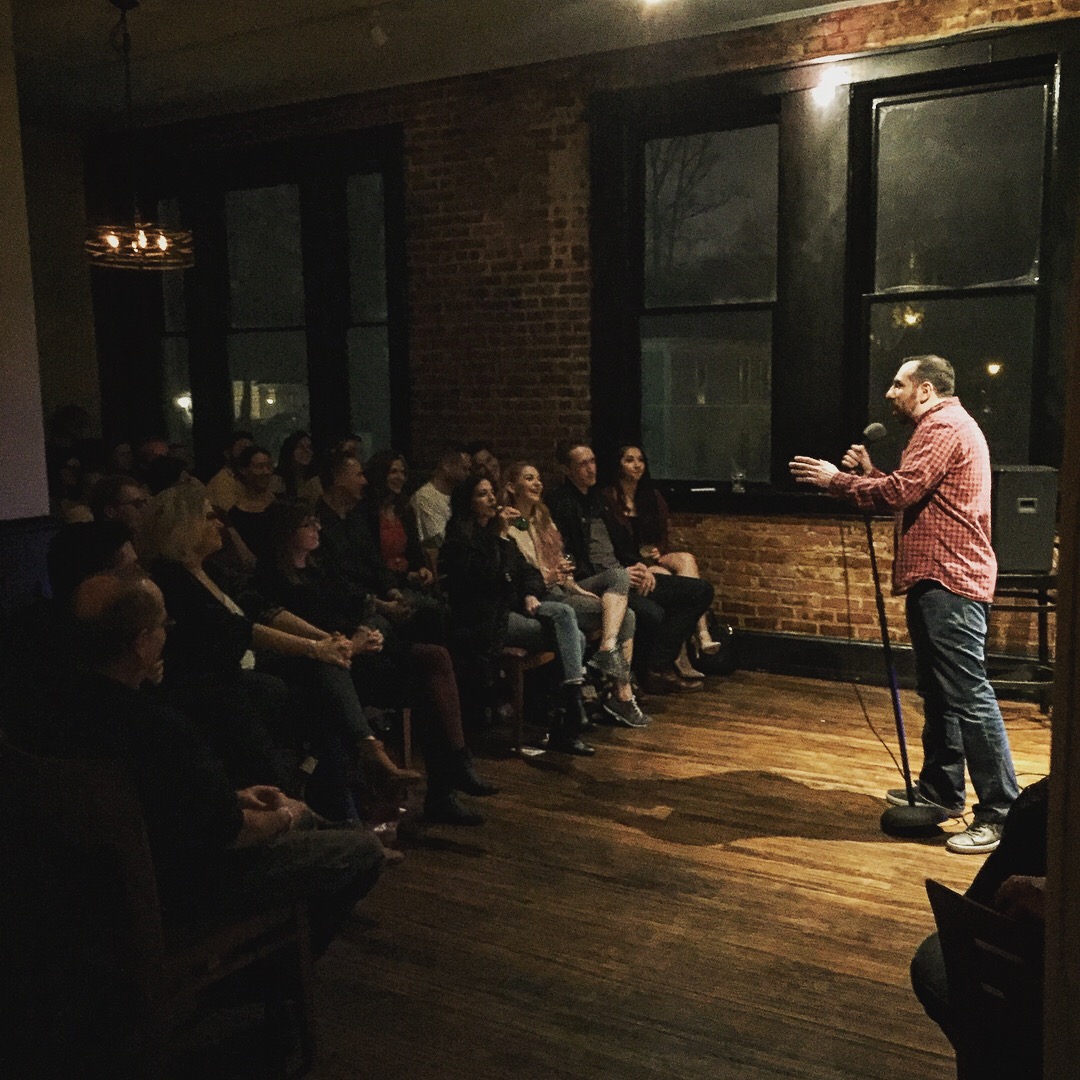 Dan Altano hosting the first show.
