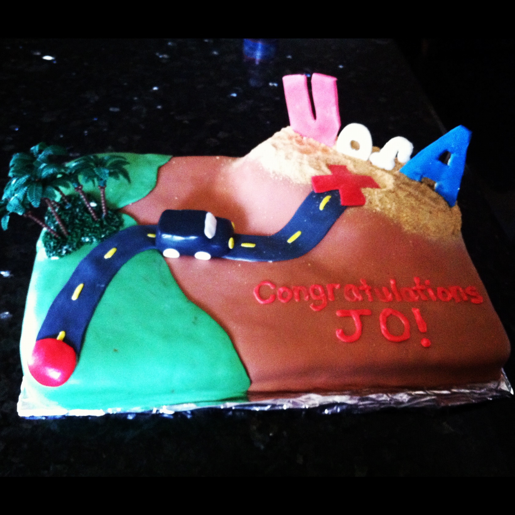 Going Away Cake