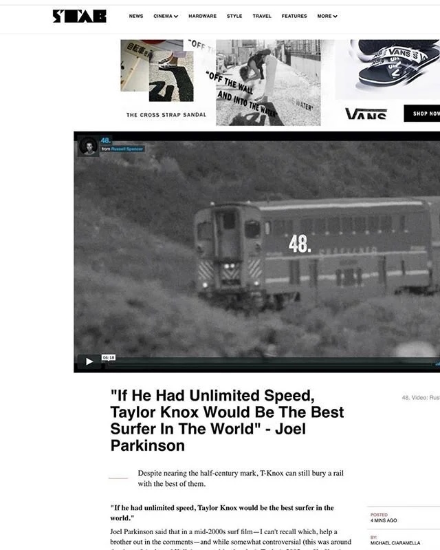 @taylor_knox newest edit just went live on stab.com if you want to see some ripping. Good entertainment! @stab