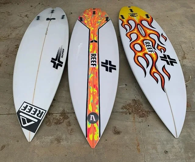 A few @taylor_knox boards. Sprays by @jpotterart #chrisborstdesigns