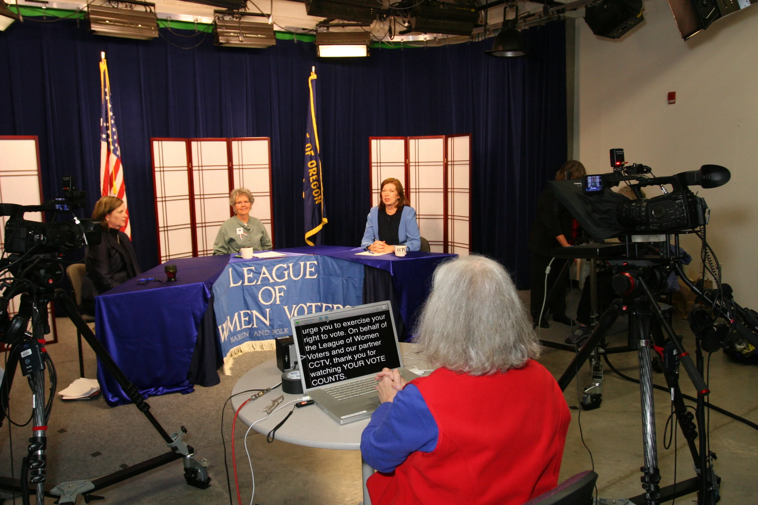 The League of Women Voters and CCTV partner on election coverage.