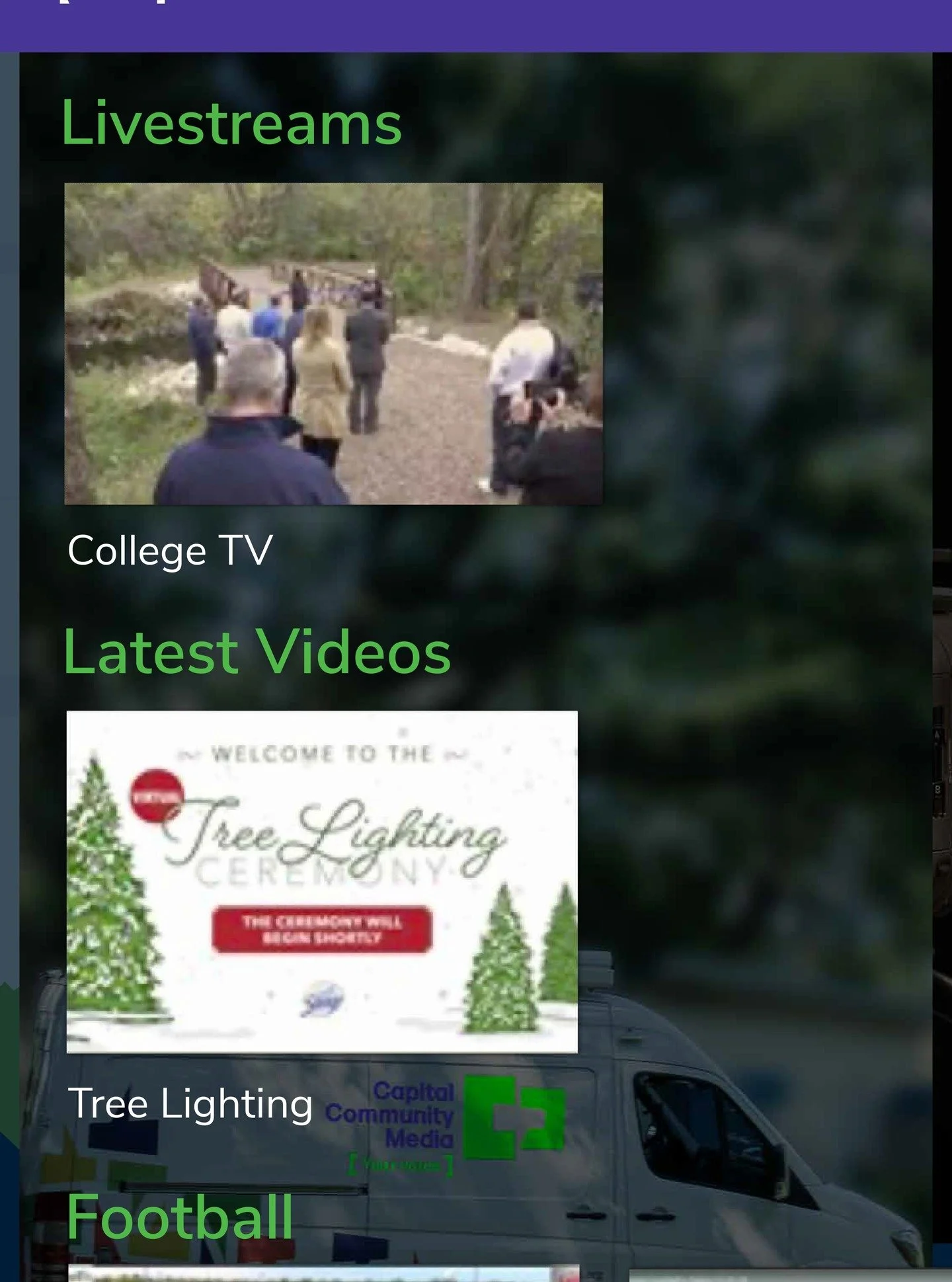 We need your help! Capital Community Media is getting our own app on Apple and Android and we don't know which background looks better. Let us know in the comments, what you think. Thank you!!
1. Sprinter
2. Camera
3. Cherry blossoms
*The content sho