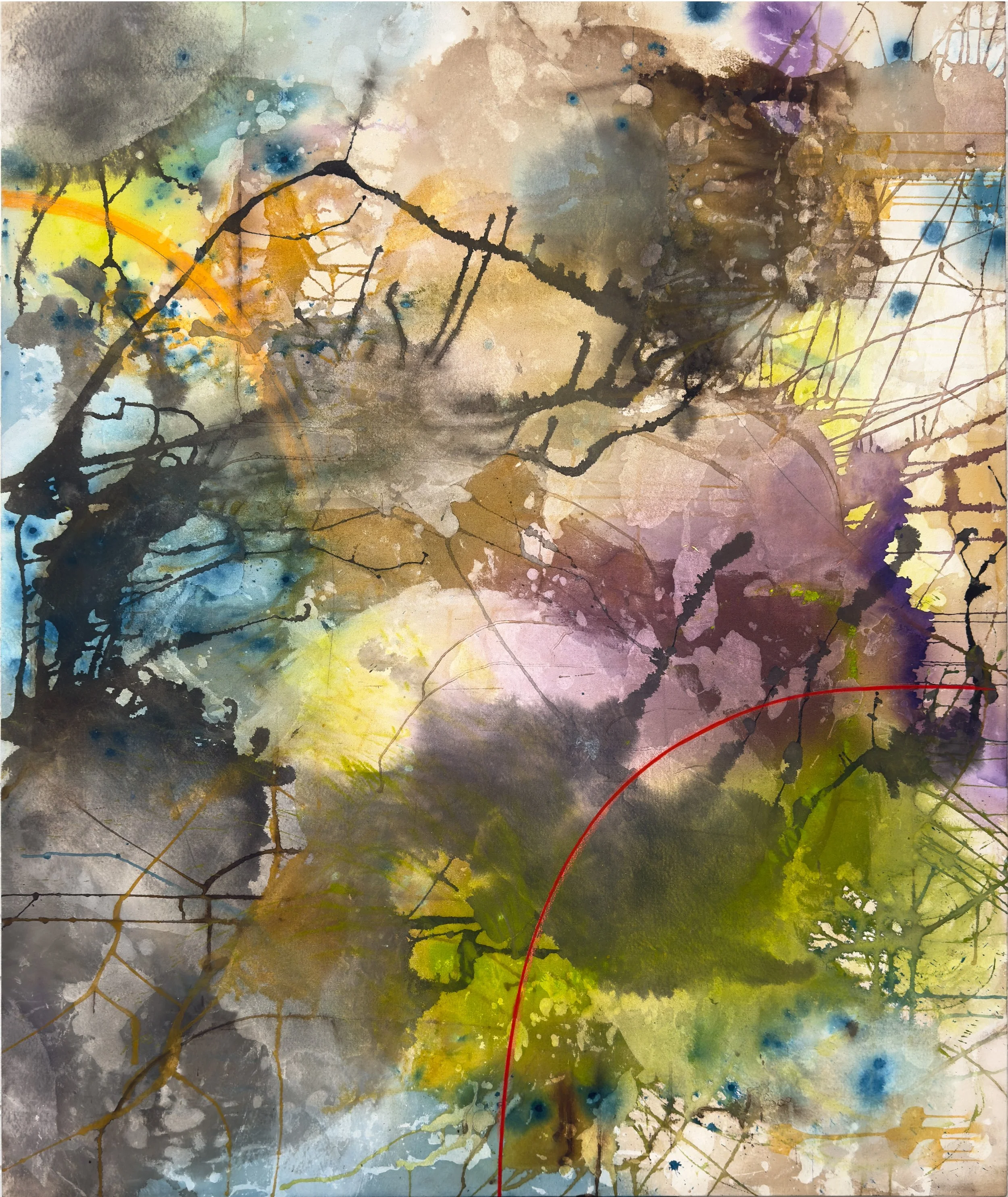 UNDERTOW, 60 X 50"