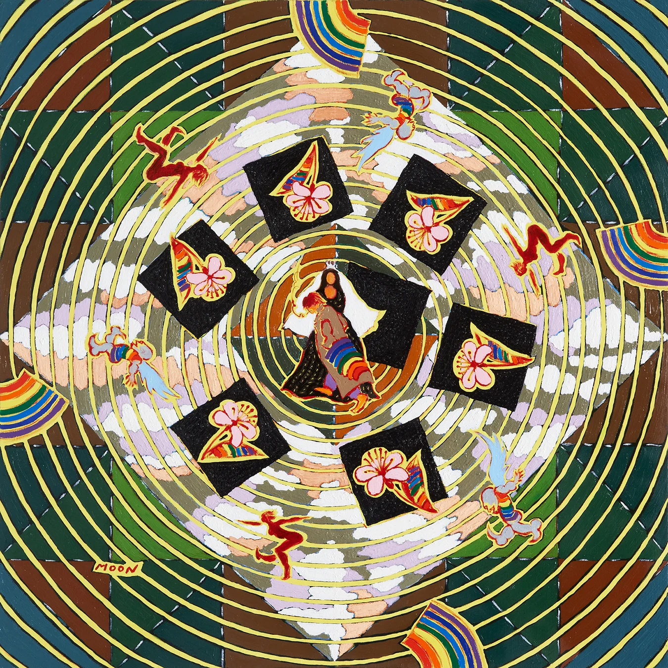 Music for  Bohemian Purgatory(1401) 2014 Oil on Canvas 90x90(cm) $5000 2,014.jpg