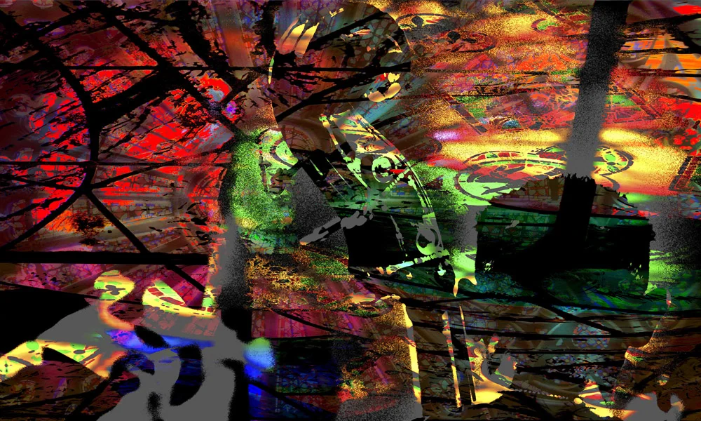 CHERUBS Q, 2015, Digital Photo Worked by Hand,       24’’ x  32” ,          $ 1,600.00,  (www.fernandobrauneart.com)        3 EDITIONS.jpg