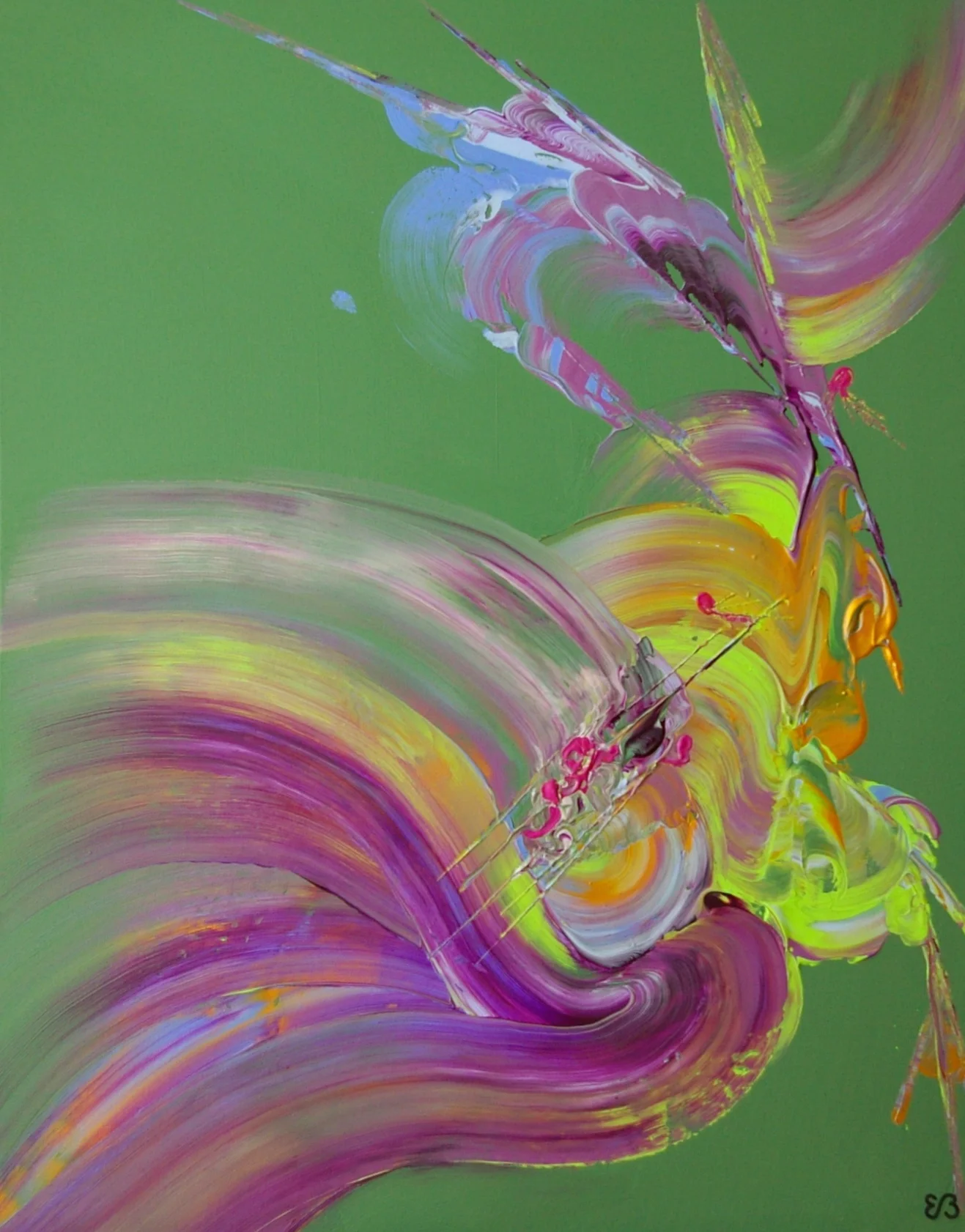 1_Cavalcade, 2010, acrylic on canvas, 31,5''x23,6'', $3,625, www.e-bousquet.com.JPG