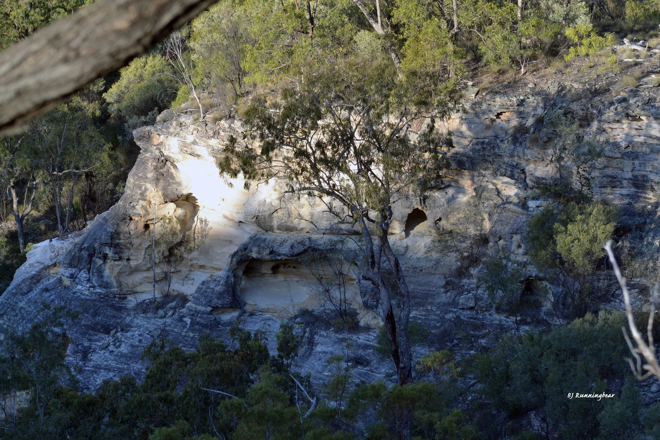 5. Caves in side of Isa Gorge Mountain, Qld.jpg