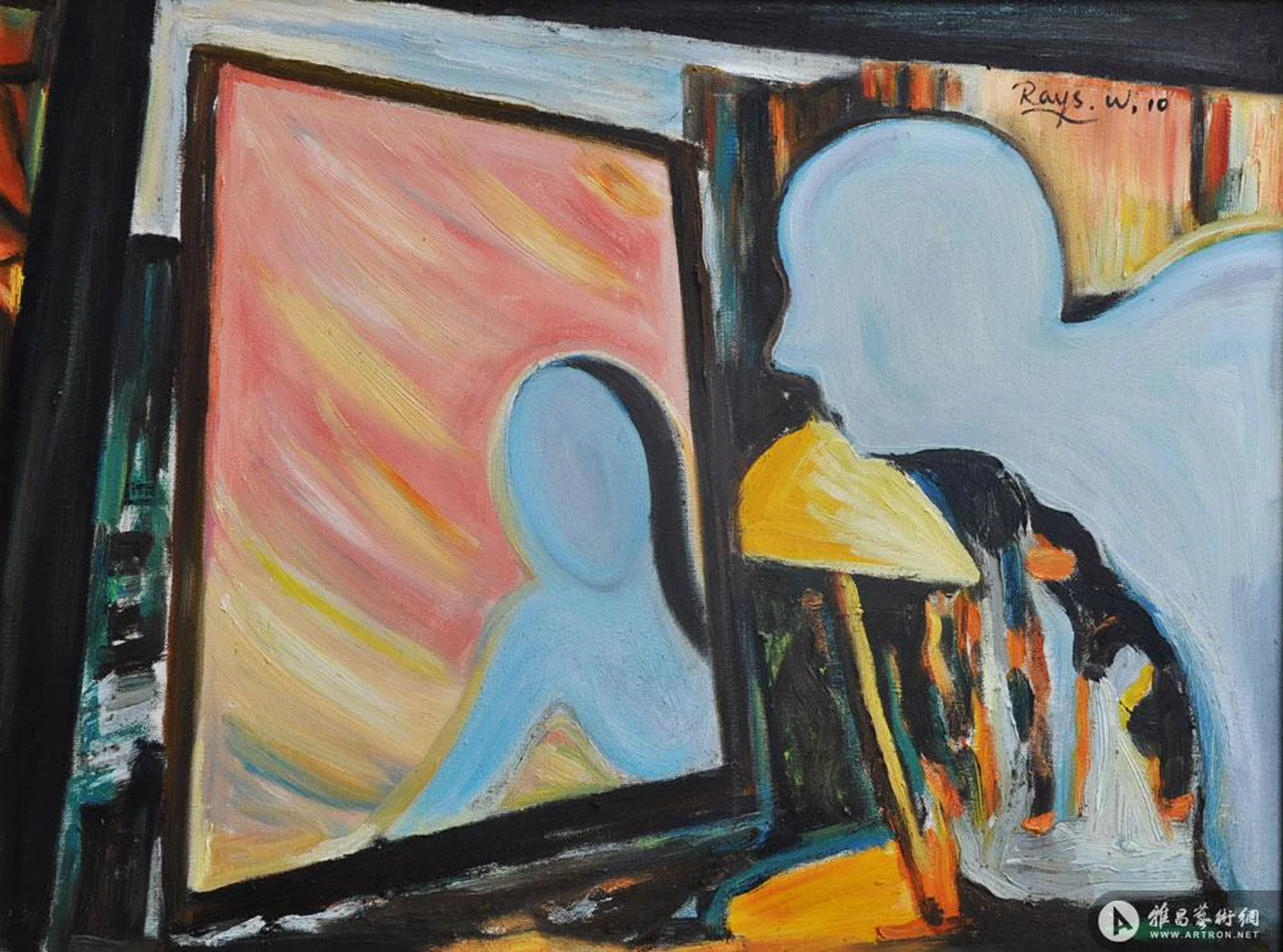 3,another me,2010,oil on canvas.60cmx80cm,$9000.jpg