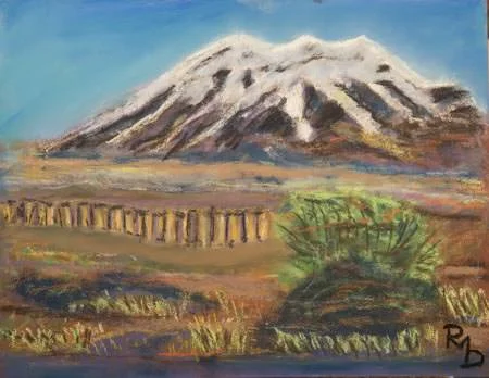 14.2015, Illimani pastel 27.5.x35.5cm 1'600$.jpg