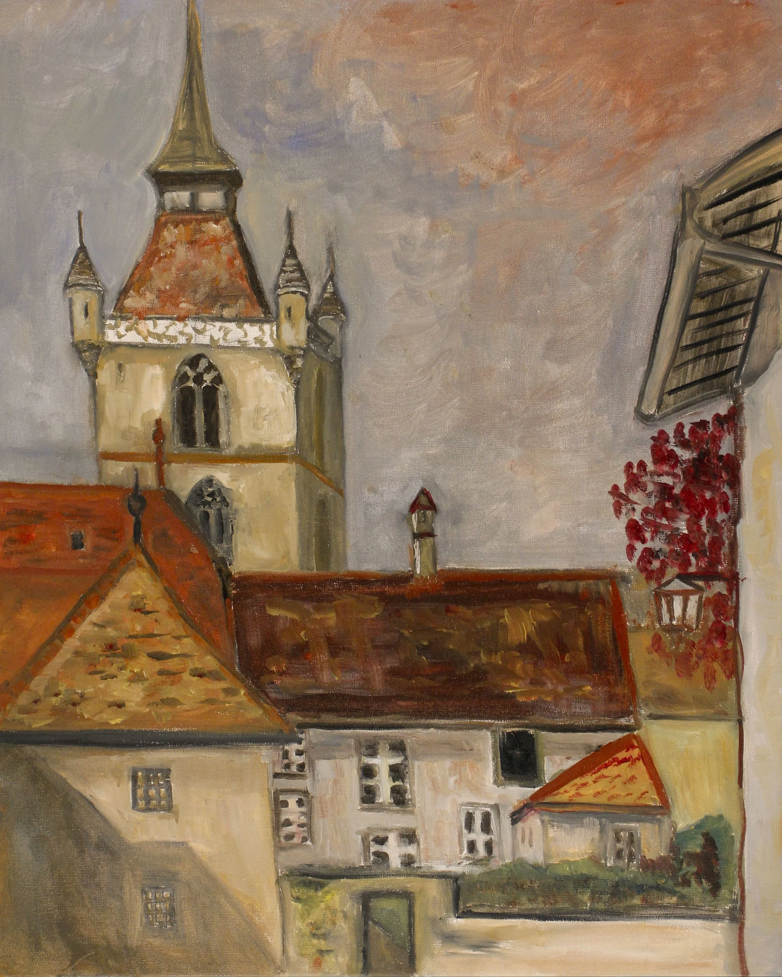 5. 2014, Estavayer-le-Lac oil on canvas  50x40cm 2'000$.jpg