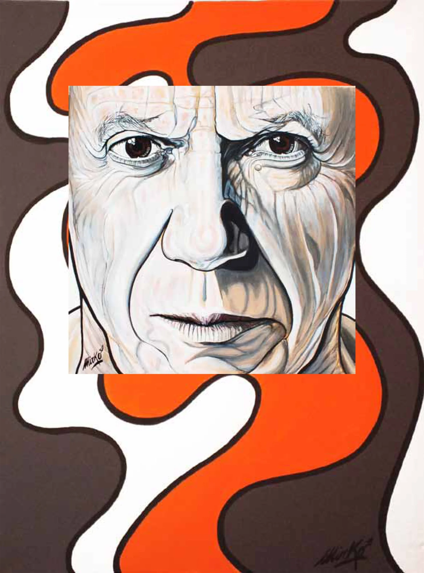11. Pablo Picasso on Orange Soul.jpg