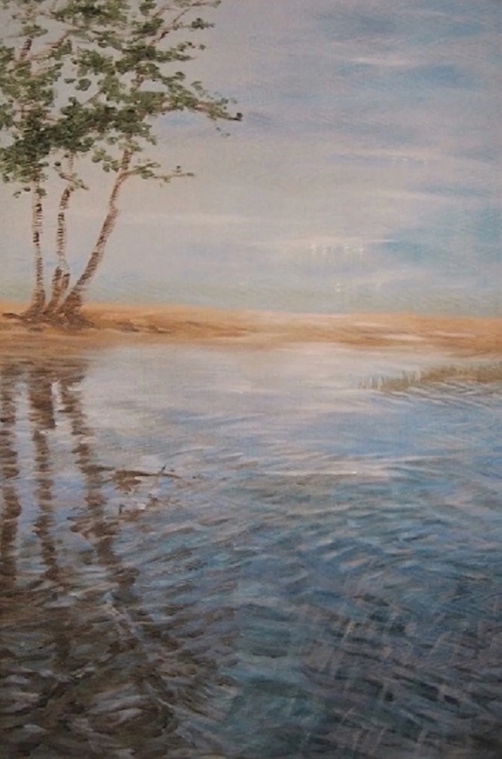 Renewal. Ocho Rios I 24x36Acrylic on textured fabric canvas.jpeg