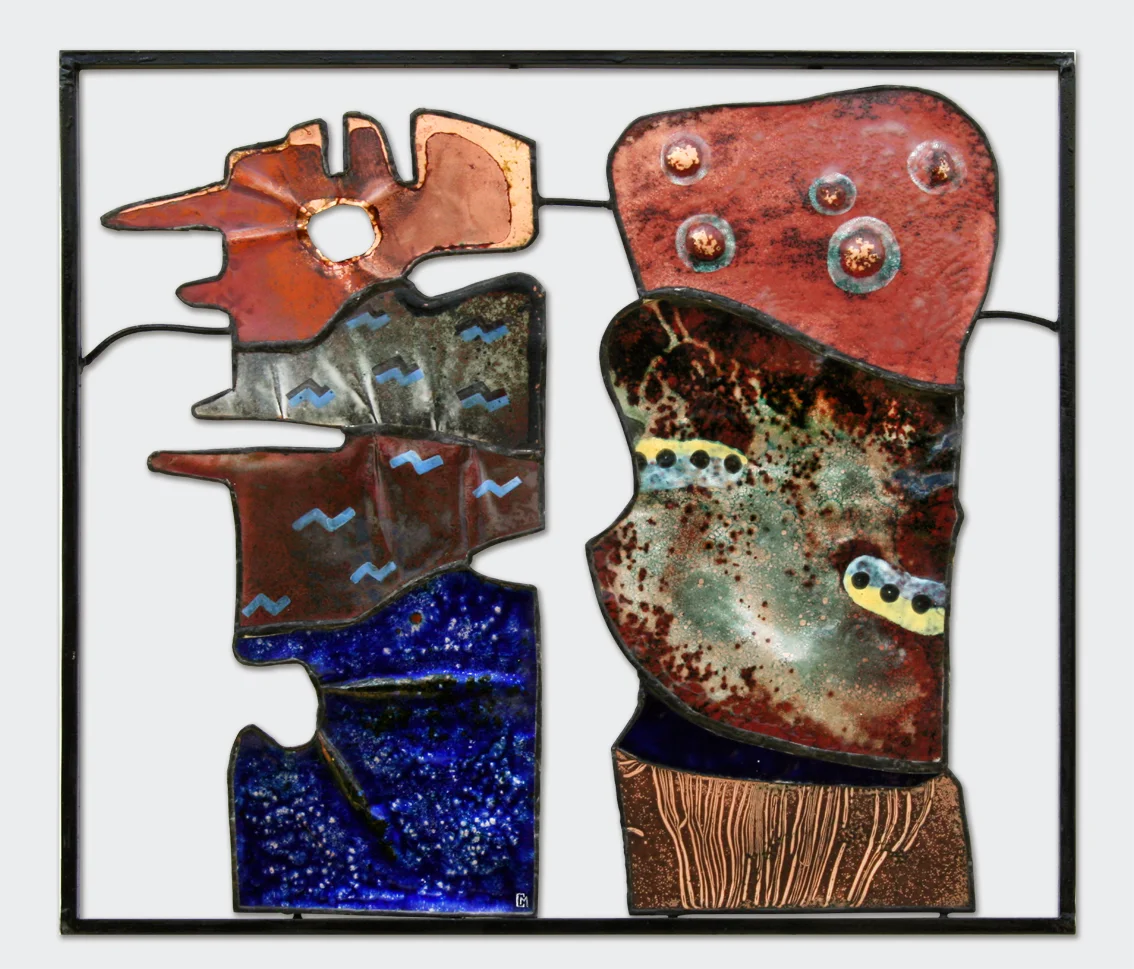 Twain-1, 2015 enamel,copper, 46 x 54, 3000$.jpg