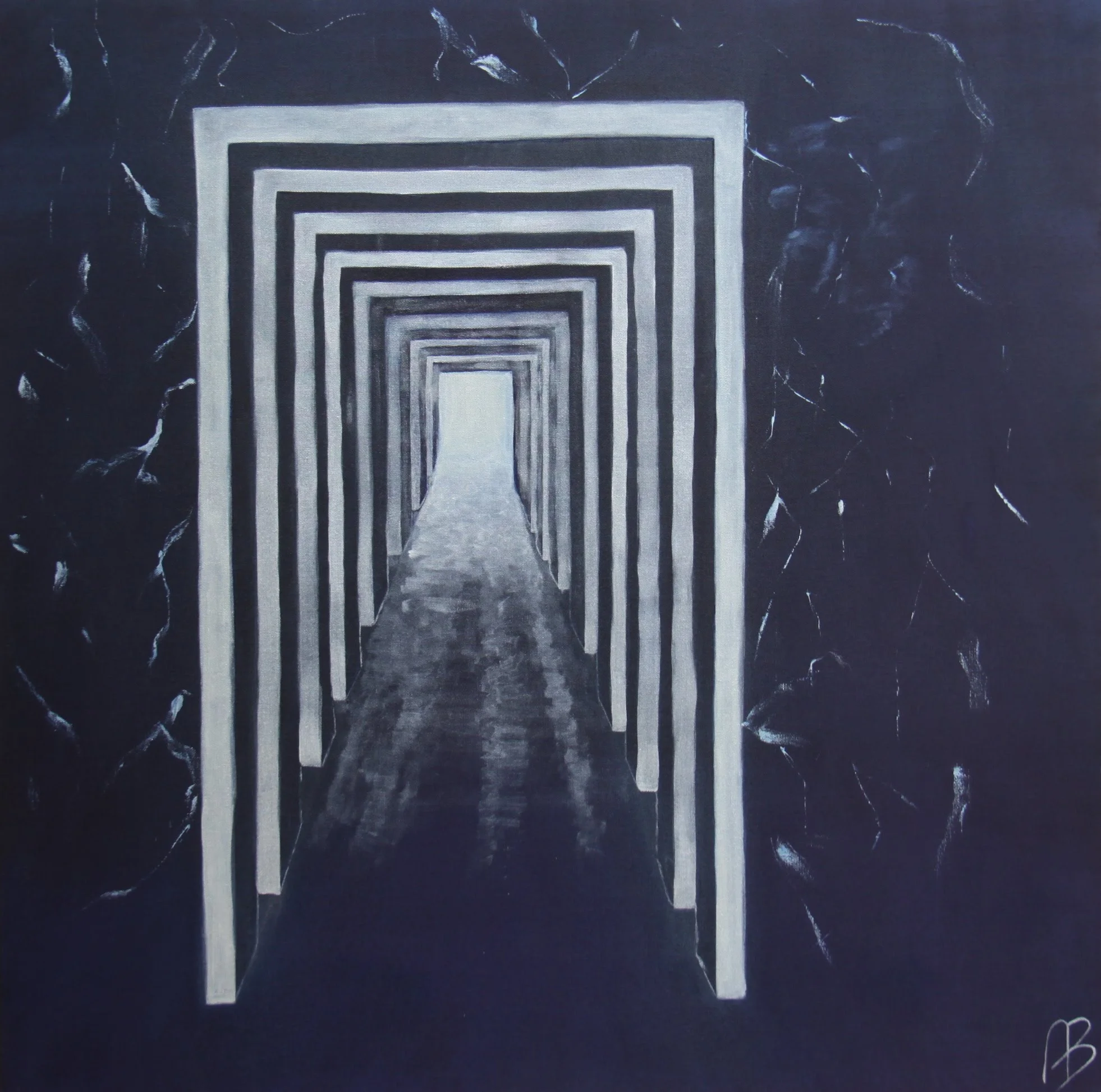 12 - les 9 Portes – 2007 – oil on canvas – 55’’x55’’ – 10000$.jpg