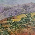 10 LEMBEGE Chantal -10-On the high plateau, oil on canvas,-13x16,15,-$2,700.jpeg