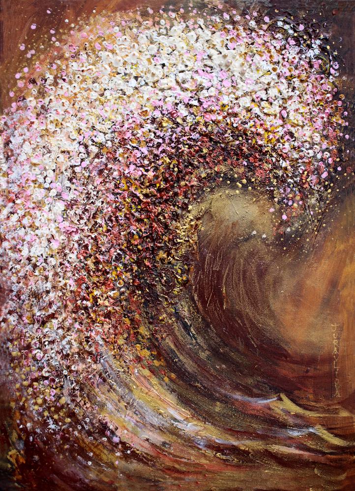 9,gold wave, 2017, acrylic on canvas,  1.64X2.29, 1145 dol.jpg