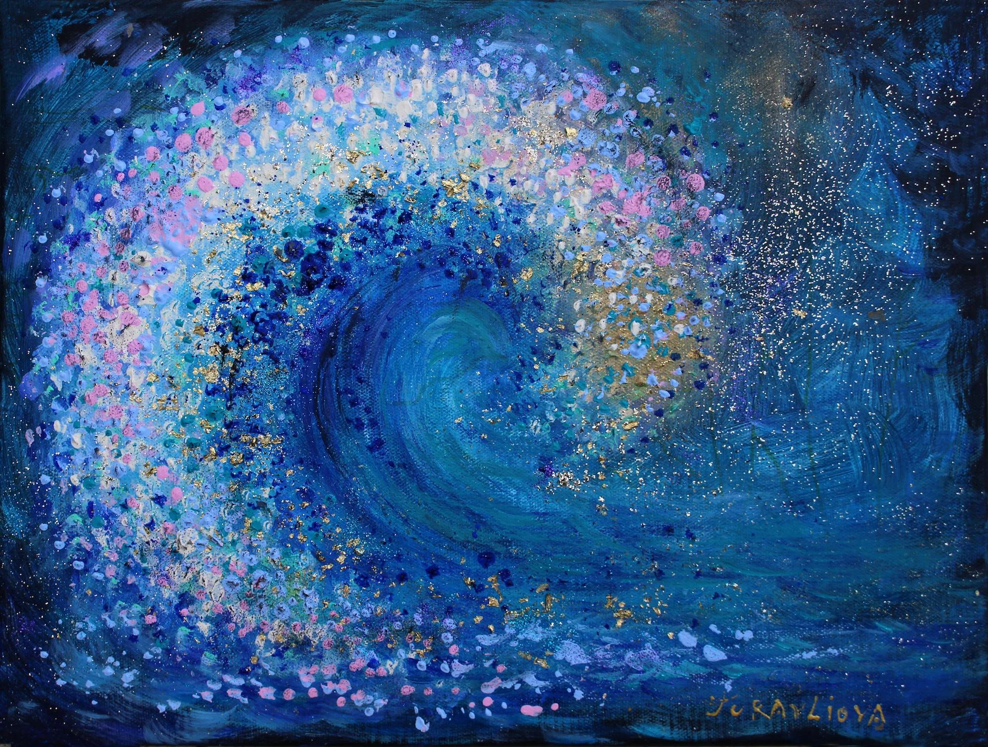 19, wave, 2017, acrylic on canvas 19X2.28, 1145 dol.jpg