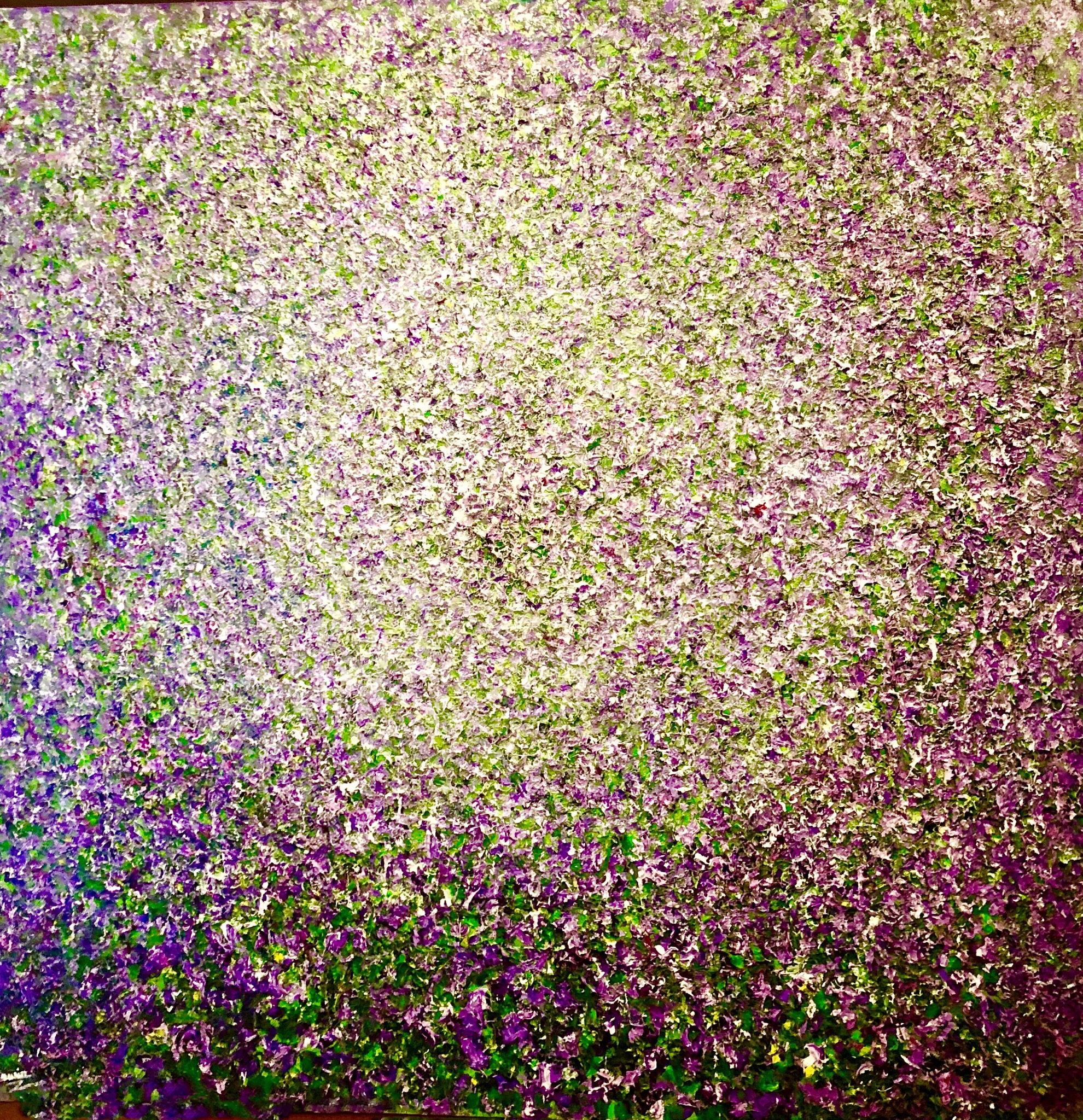 10- The Lilac Sparkles of The Universe. Acrylic on Canvas.75%22 X 75%22.$ 15000.JPG