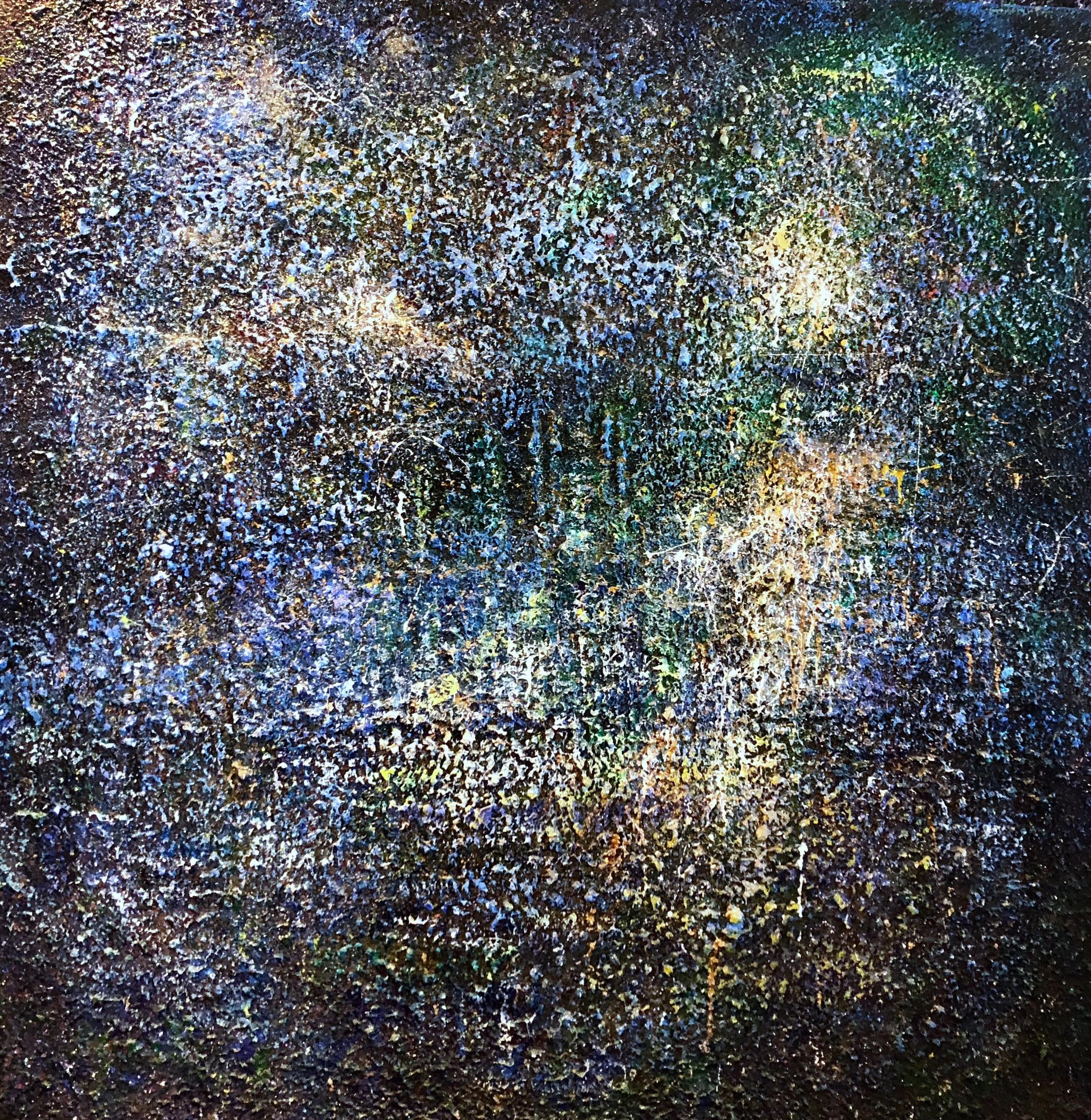 21- The Nocturne Ocean.Acrylic on Canvas. 75%22 X 75%22.15000.jpg