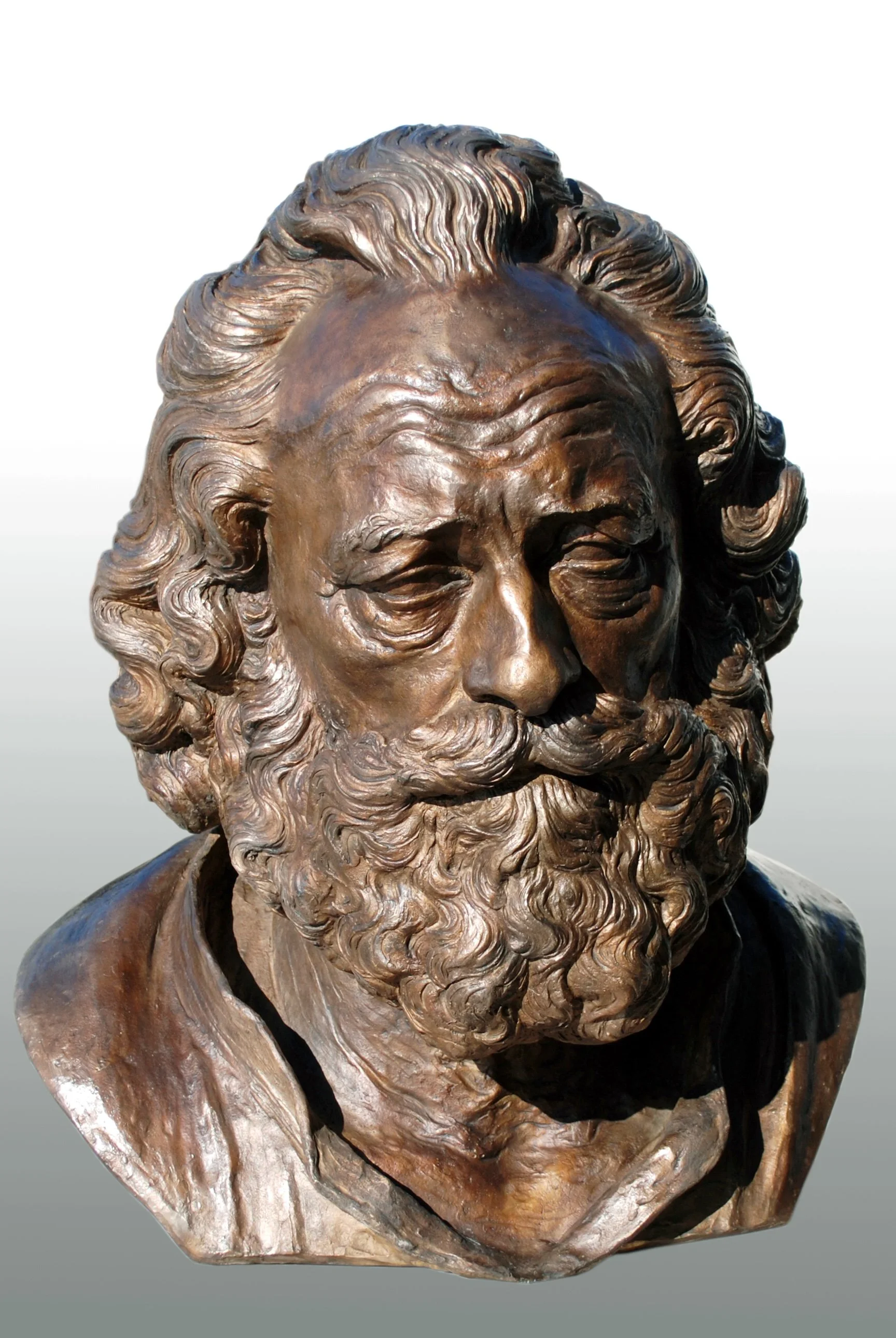 Ol Man bronze dim 28,7 x 24 x 21.6 inch year 2017 price 105000. $.jpg