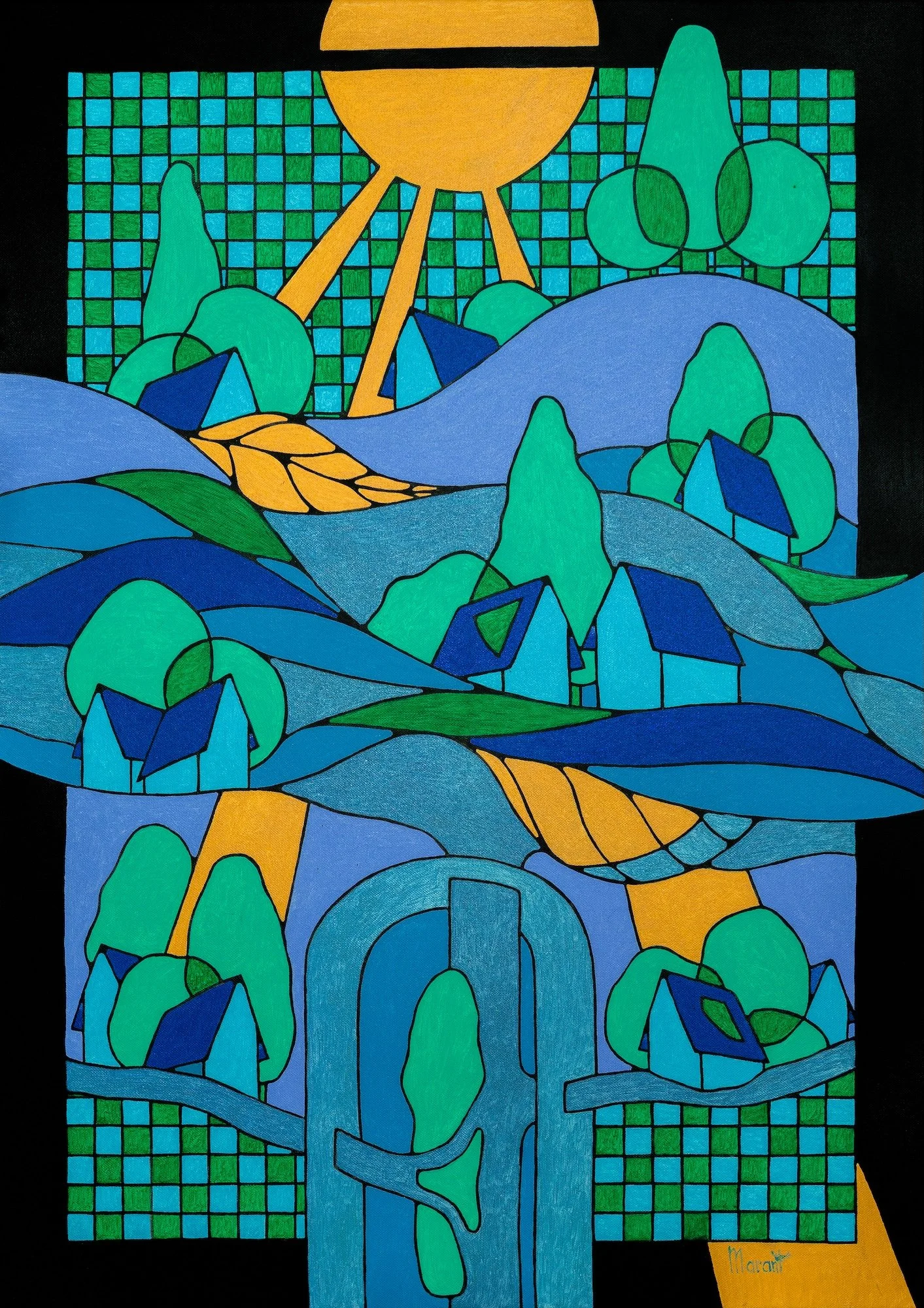 17_La_porte_du_village_2022_acrylique_36,22X25,59 $3400.jpg