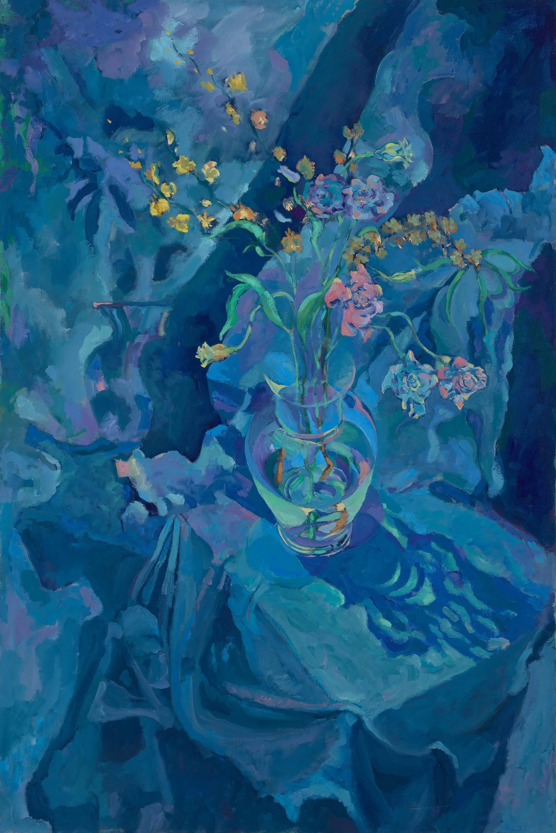 08_Blue Arrangement with Flowers_36x54in.jpg