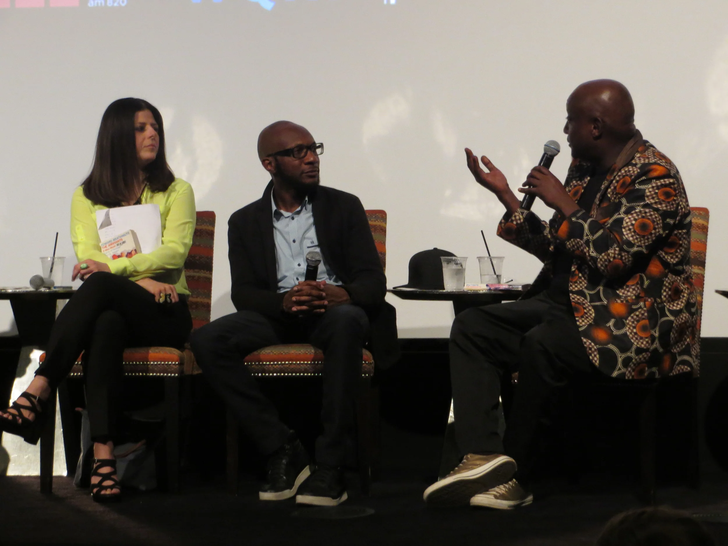 ON THE ARRIVANTS BY EDWARD KAMAU BRATHWAITE AT THE PEN WORLD VOICES FESTIVAL