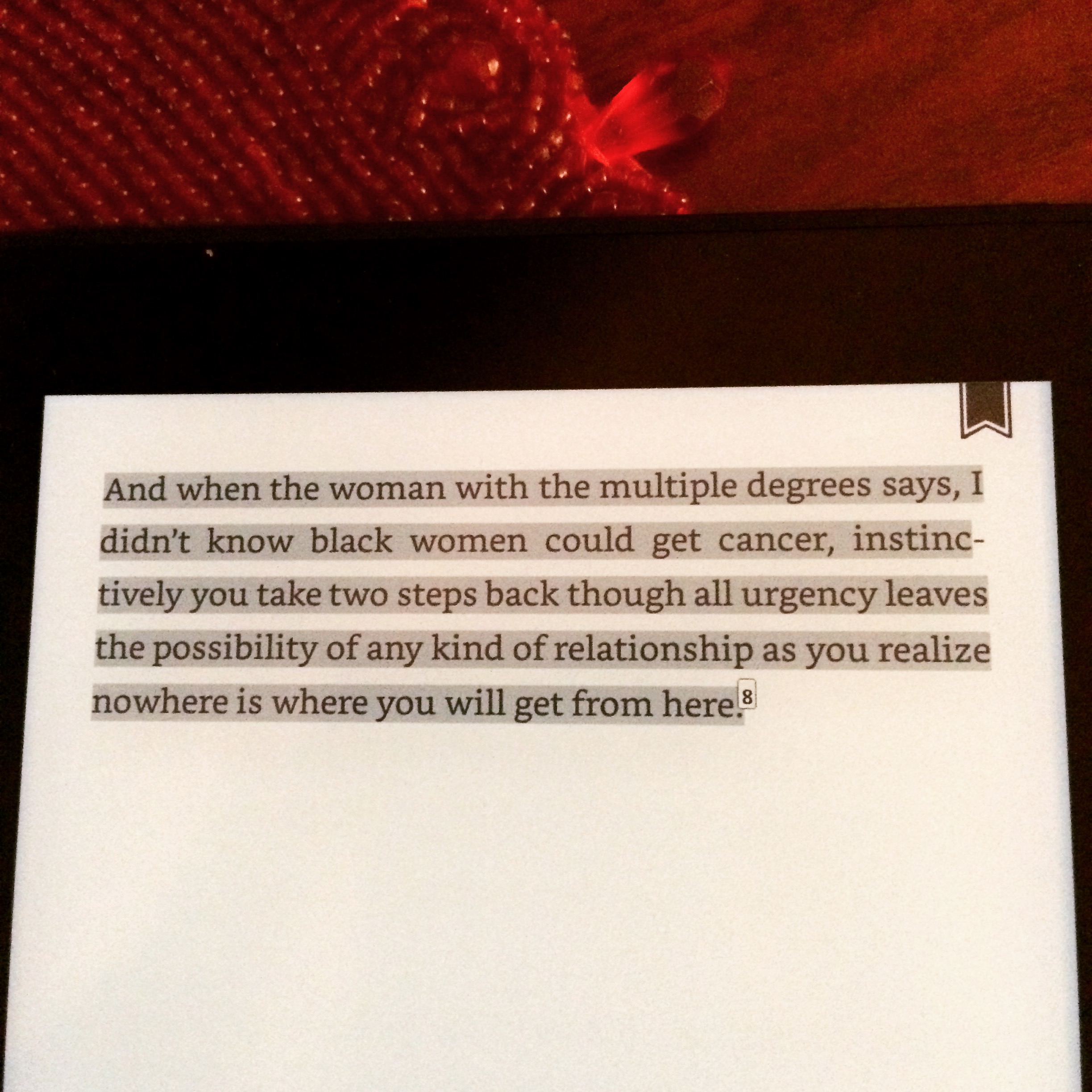 A POEM FROM CITIZEN: AN AMERICAN LYRIC BY CLAUDIA RANKINE. PHOTO BY BEENISH AHMED