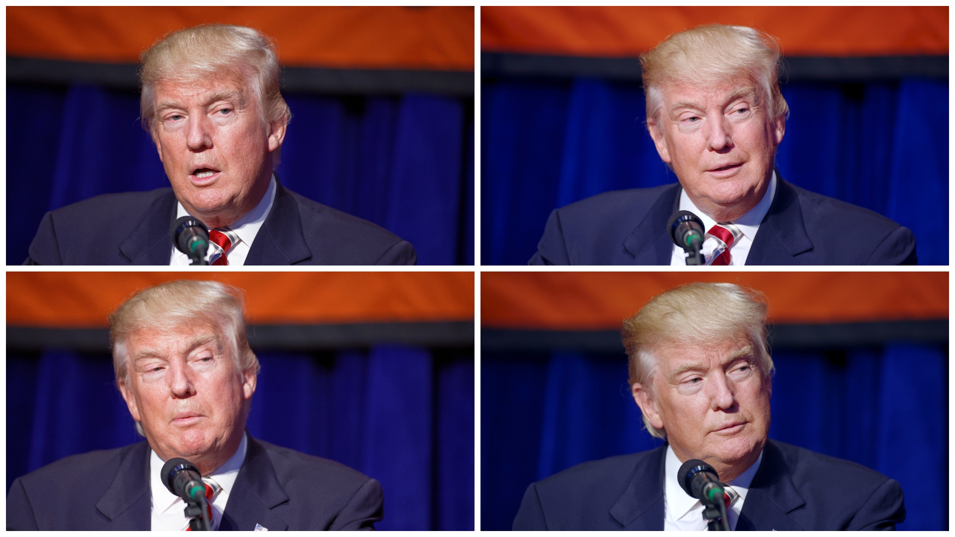 DONALD TRUMP SPEAKS AT A CONSERVATIVE PARTY EVENT AT THE MARRIOT MARQUIS IN NEW YORK CITY IN SEPTEMBER 2016. IMAGES BY MICHAEL VADON VIA WIKIMEDIA COMMONS. 