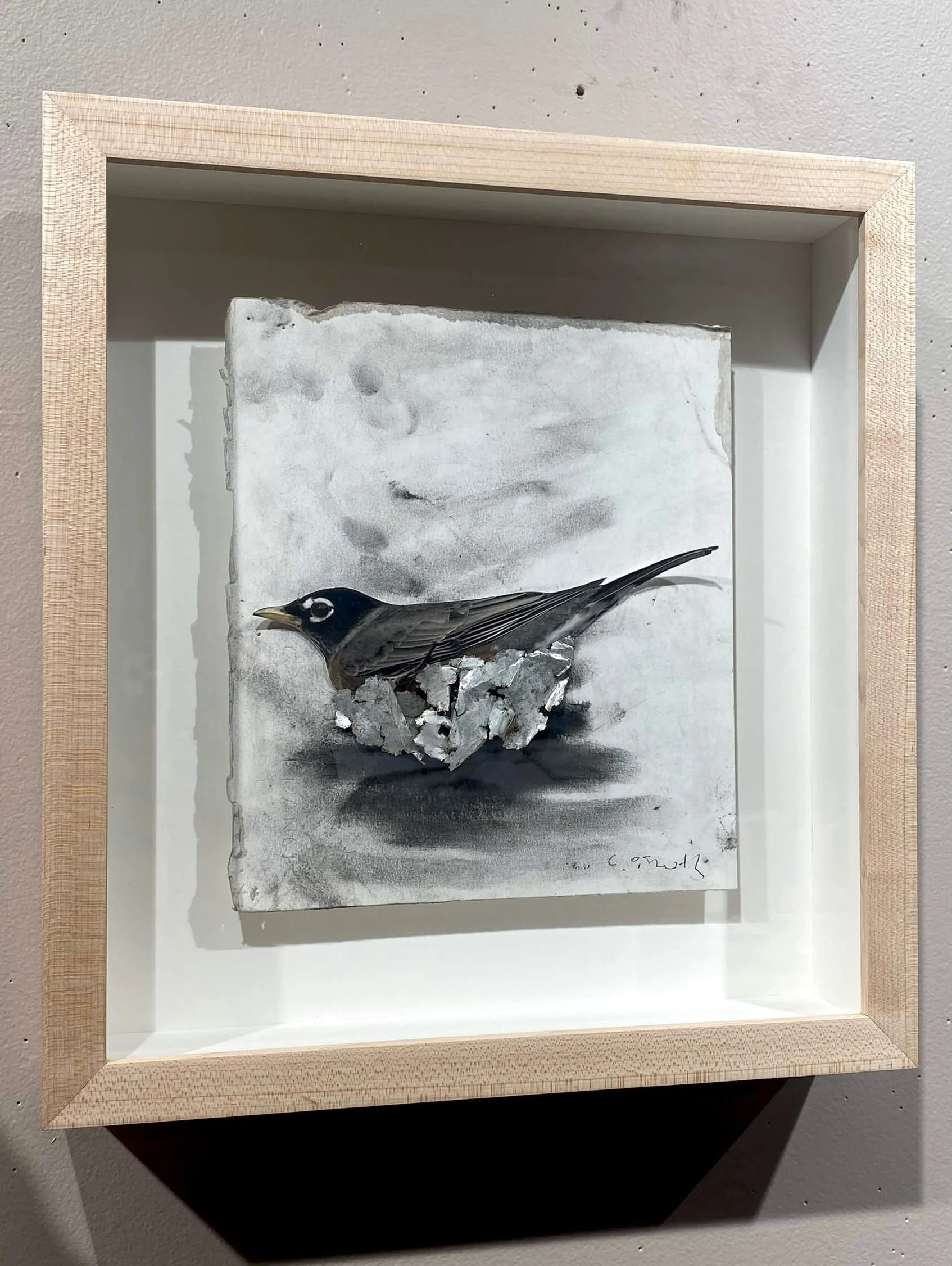 This is a special little piece for me. It highlights better than most what this newer work is about&mdash;the adaptability of animals&mdash;they just keep on keeping on, no matter the circumstances and what life throws at them. &ldquo;Metal? Sure, I&