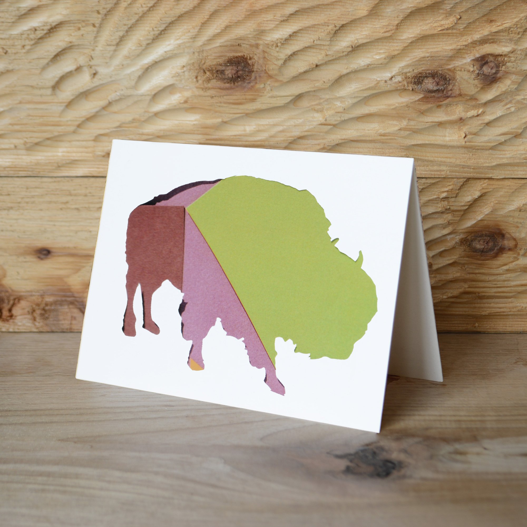 American Bison Note Cards