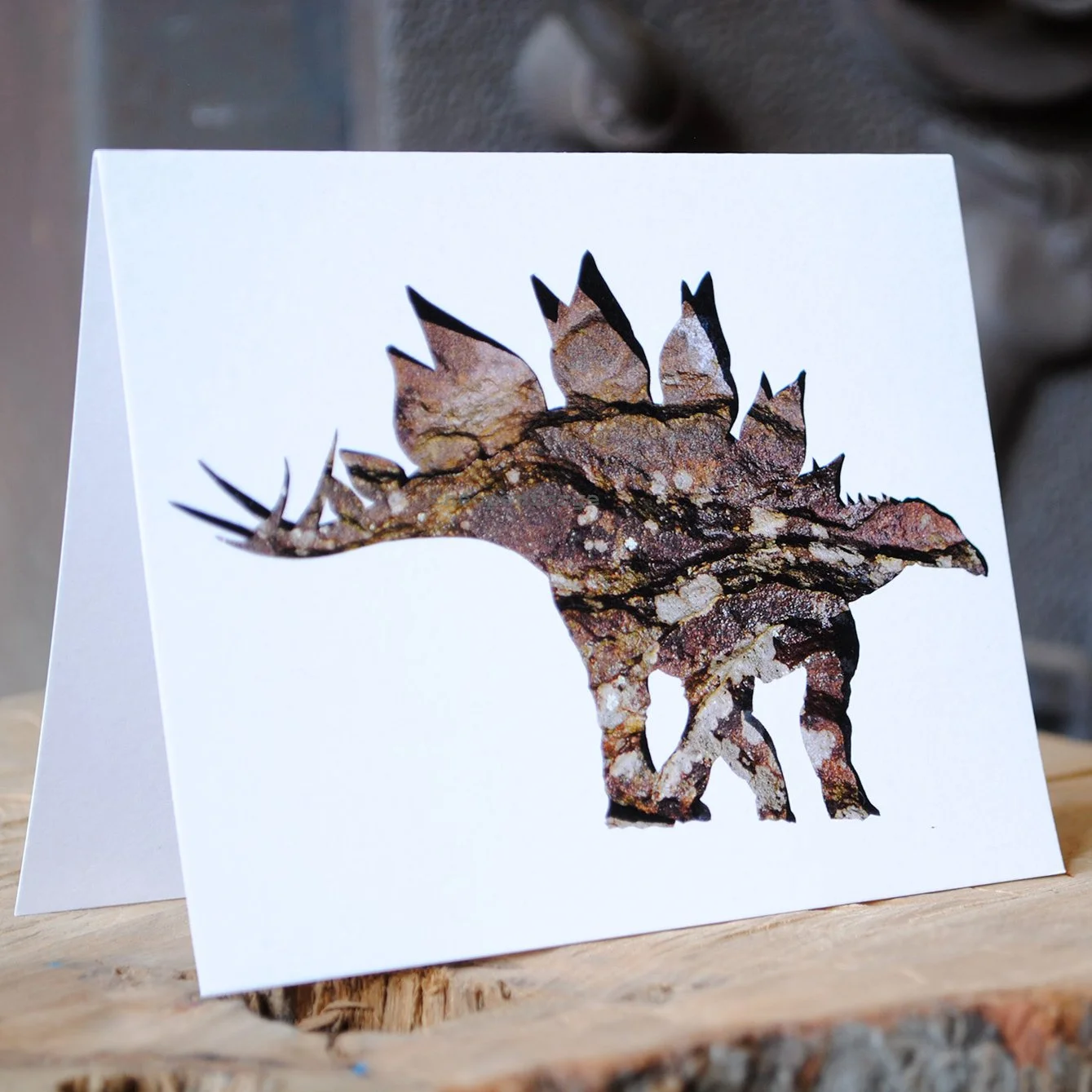 Stegosaurus Note Cards