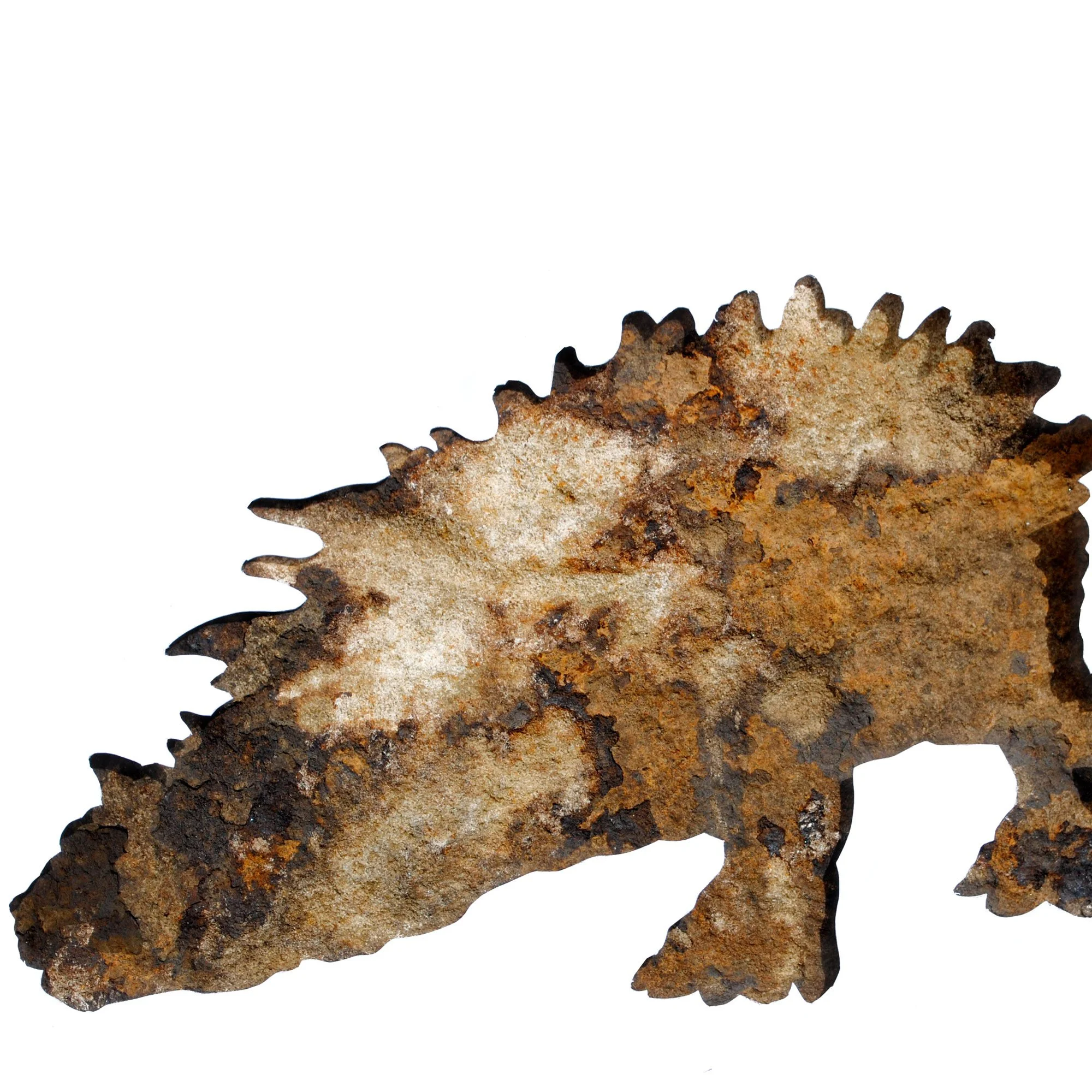 Ankylosaurus in Stone | dinosaur print