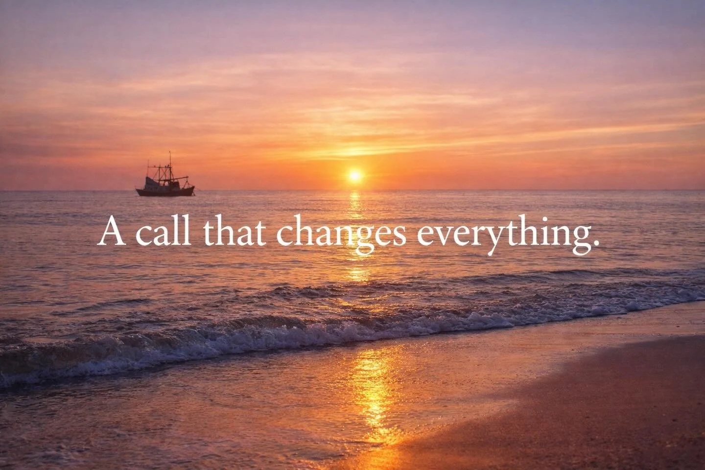 In Matthew 4:12&ndash;23, Jesus steps into ordinary places and familiar routines.

This Sunday, we listen for those moments
when God draws near,
when a call interrupts the ordinary,
and when light begins to change how we see everything else.

Sunday,