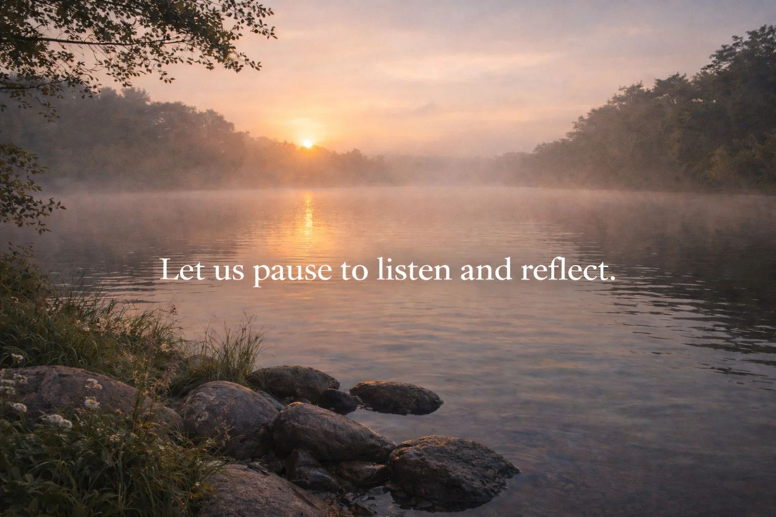 What a radical idea. It seems almost subversive to suggest such a thing these days. Social media is the antithesis of listening and reflecting is just so last millennium. 

"For the waywardness of the simple will kill them, and the complacency o