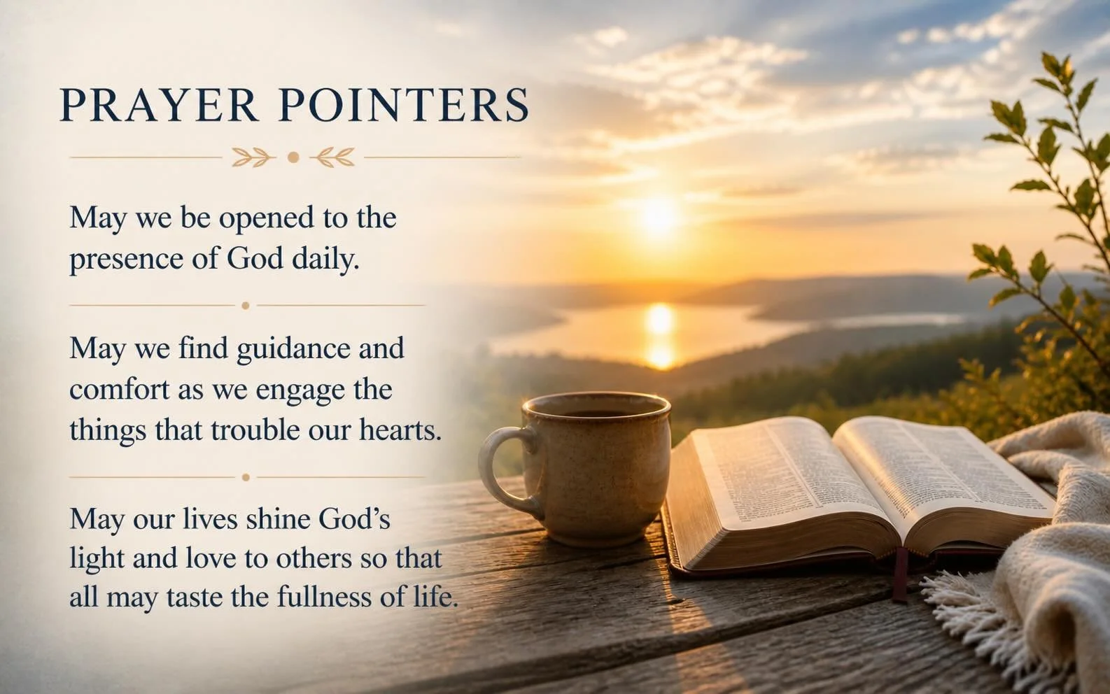Prayer pointers for the week of 5th May. #lausannechurch #lausannecity #churchofscotland