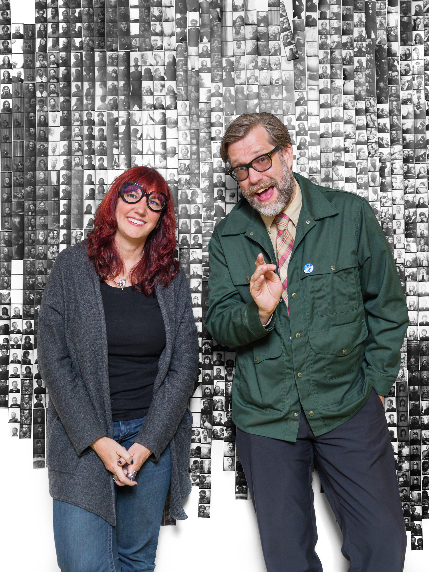 Sub Pop's Megan Jasper and John Roderick of The Long Winters, client: City Arts Magazine