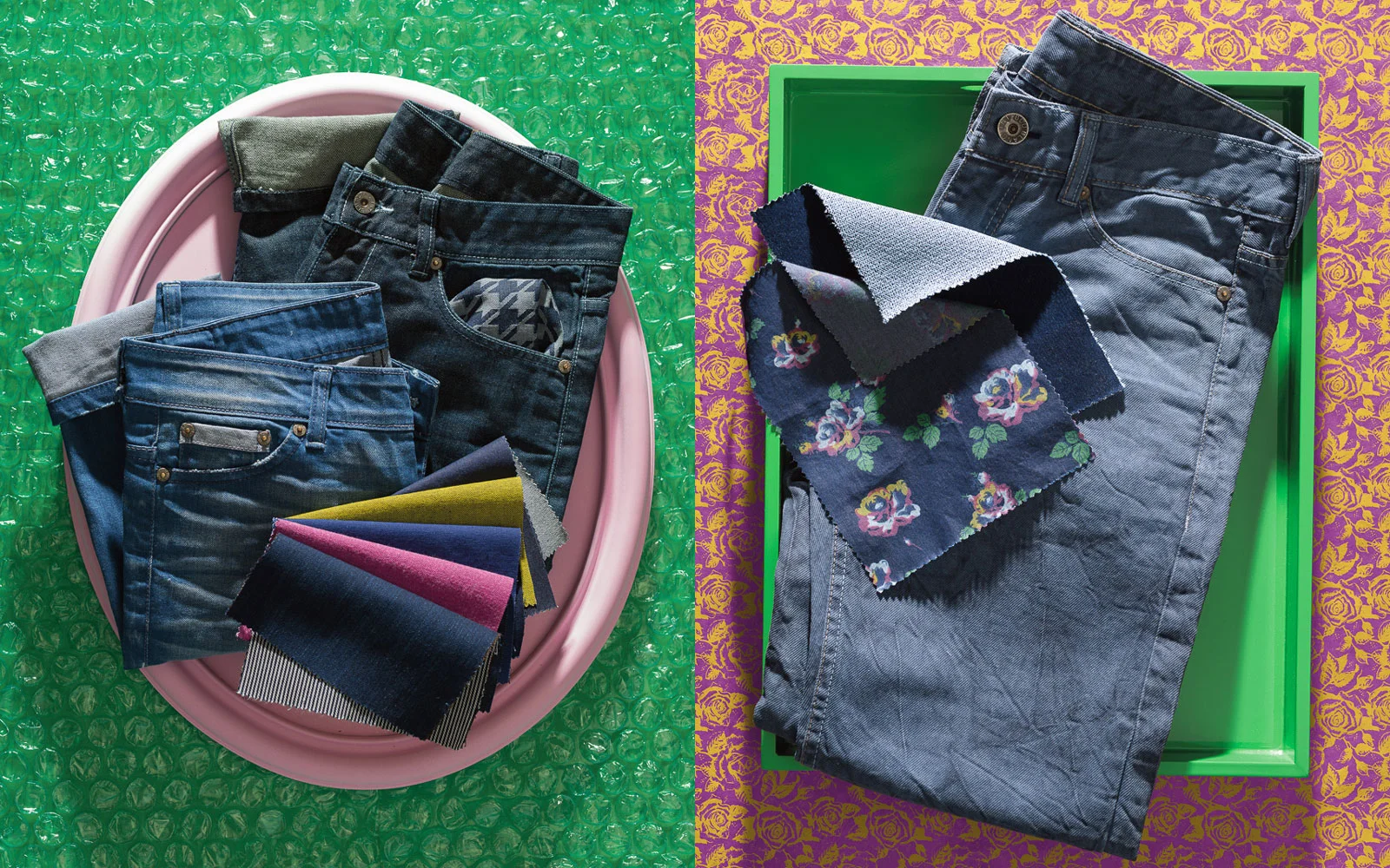 Catalog work, client: LNJ Denim