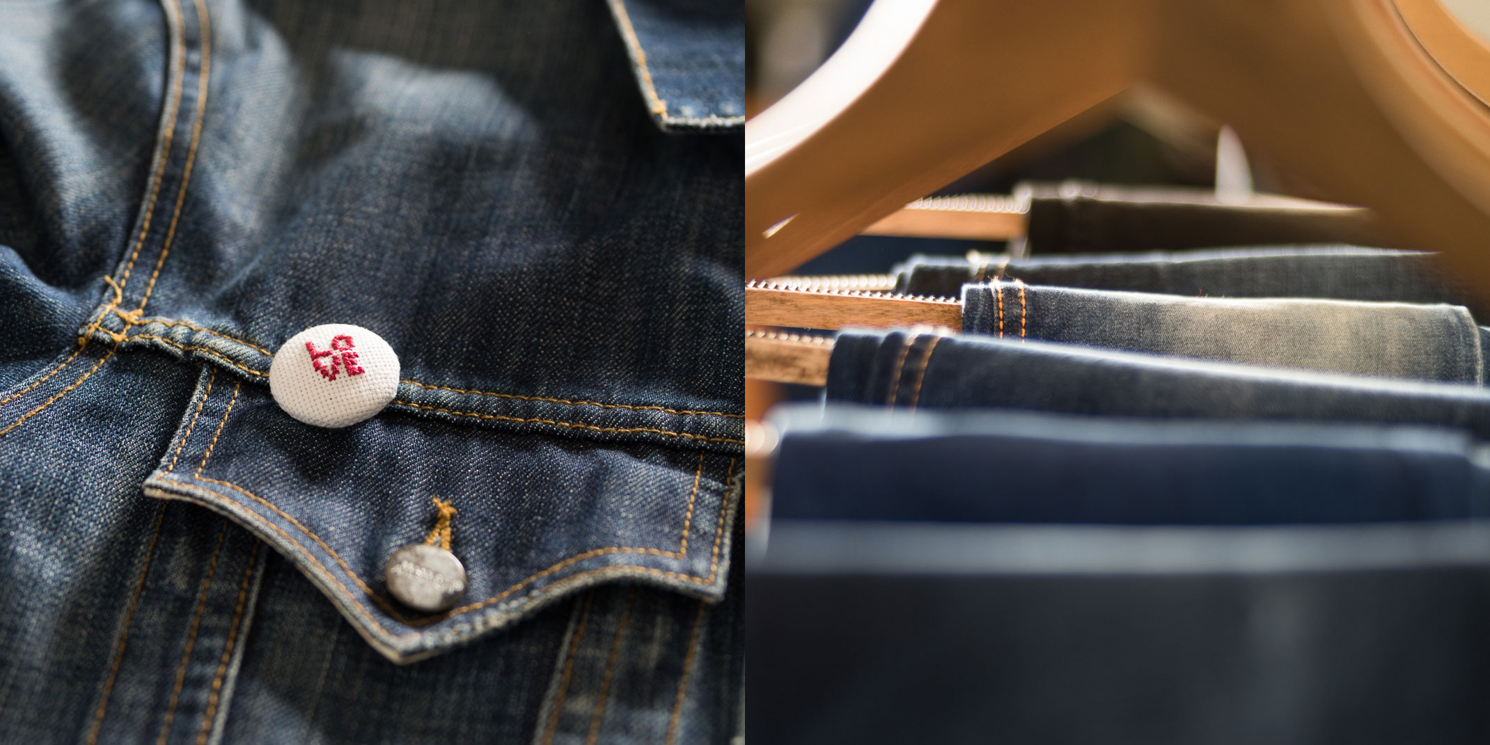  Detail shots of denim products, client: LNJ Denim 