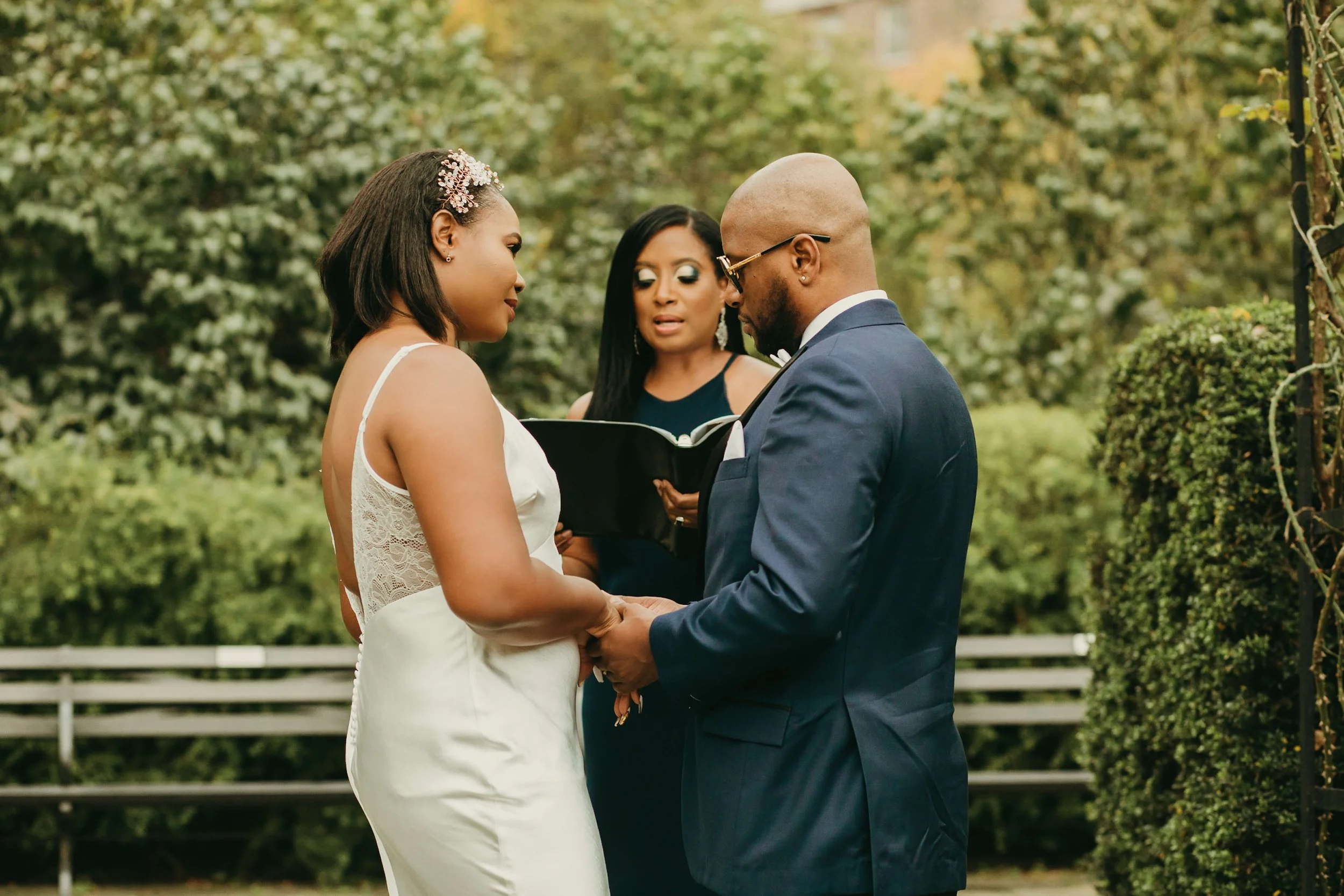 Black Wedding Officiant Aretha Gaskin Officiating Ceremony.jpg