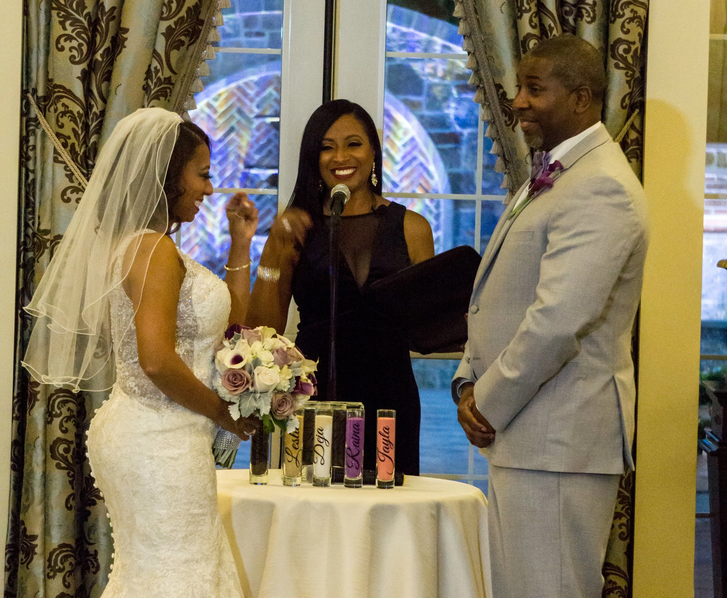 Officiant: Aretha Gaskin | Weddings By Aretha