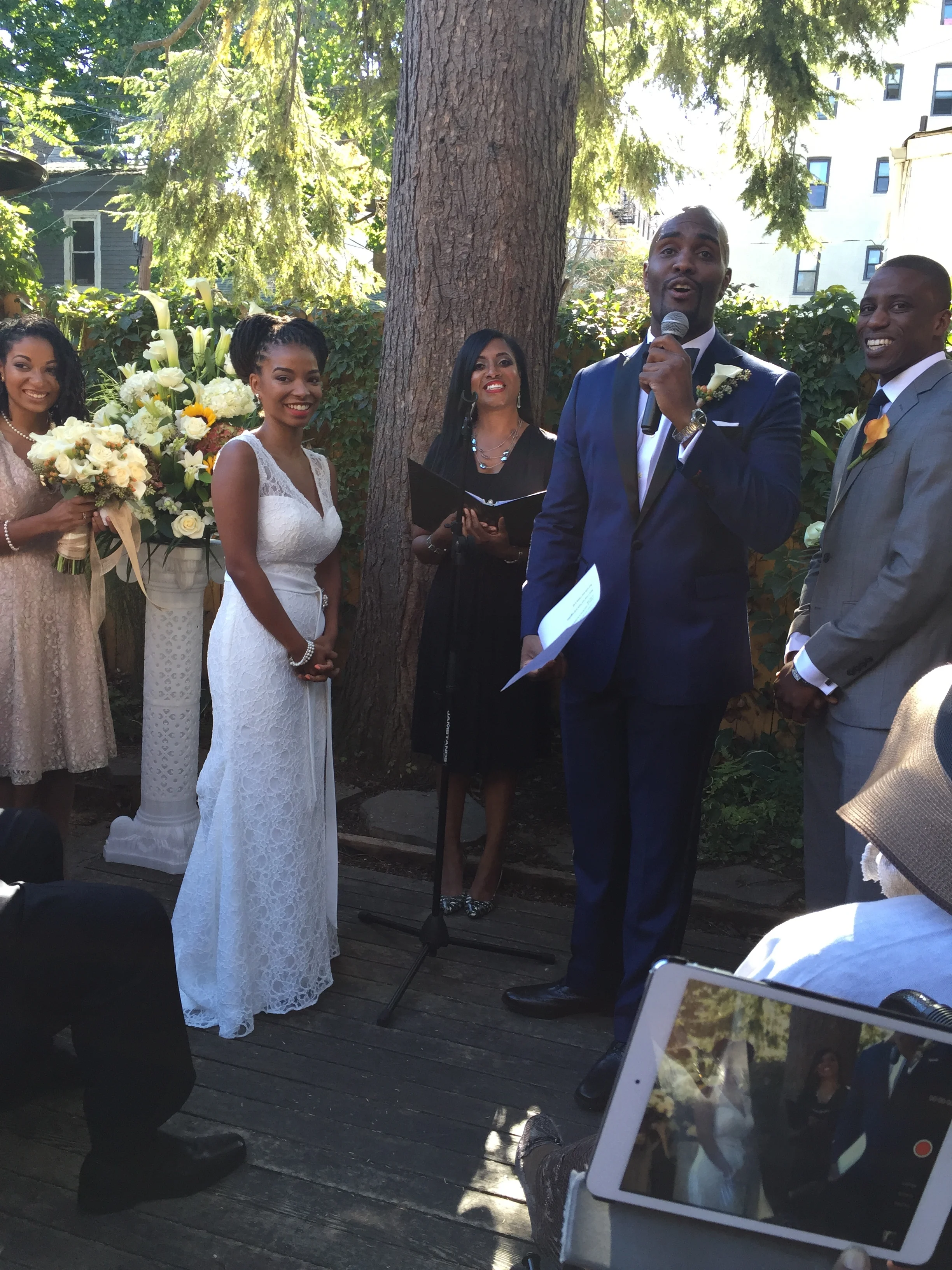 Officiant: Aretha Gaskin | Weddings By Aretha