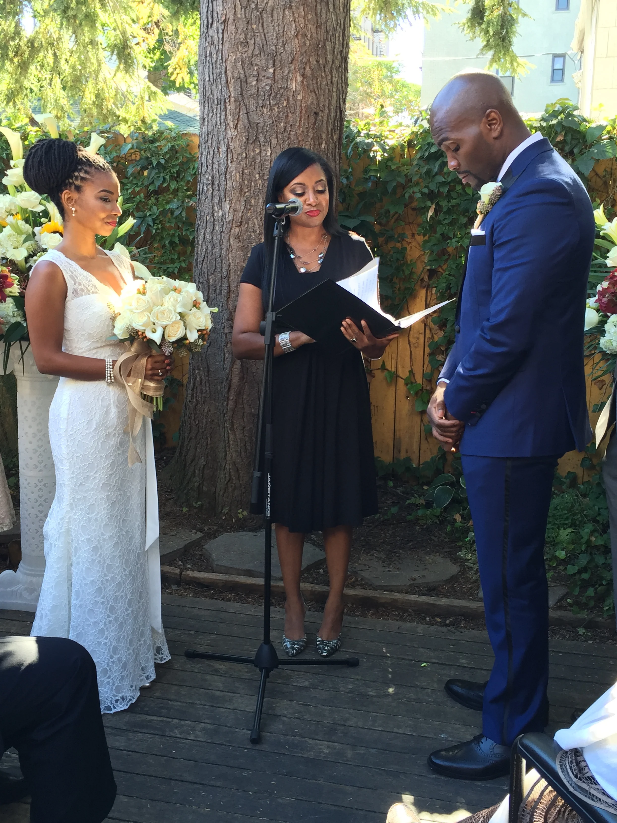 Officiant: Aretha Gaskin | Weddings By Aretha