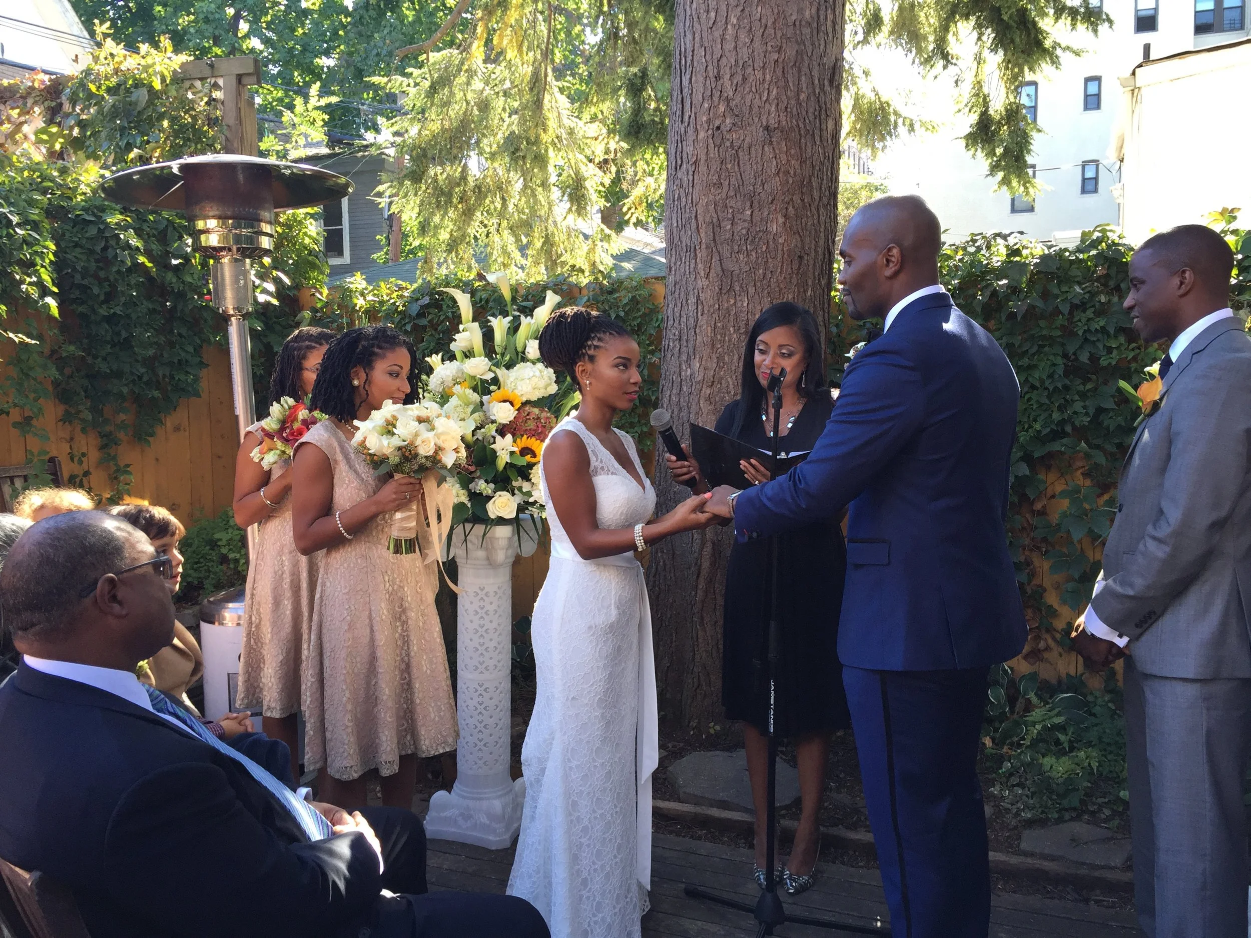 Officiant: Aretha Gaskin | Weddings By Aretha