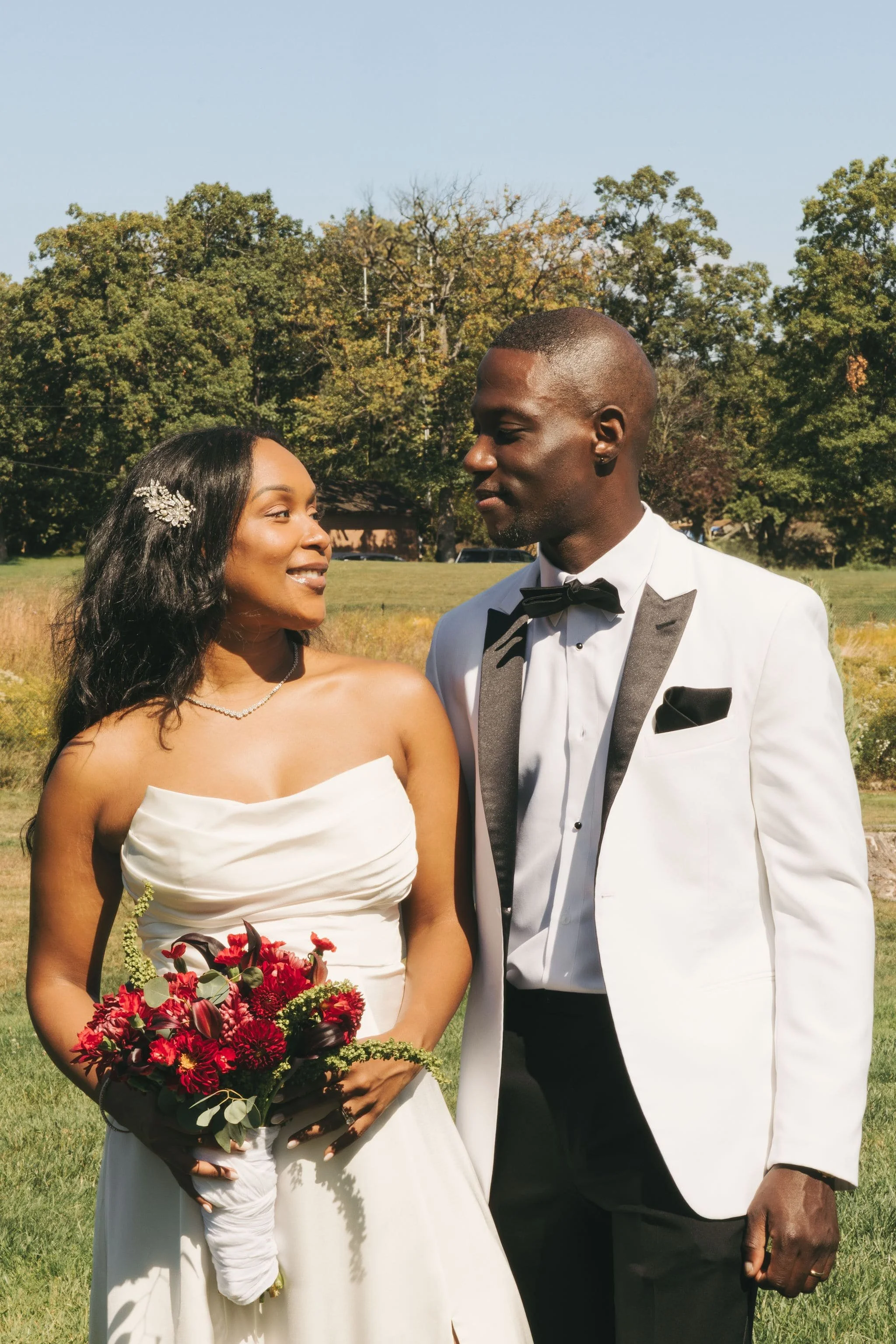 West Orange New Jersey elopement couple after their ceremony, married with an experienced New Jersey elopement officiant and same-day Certified Marriage Certificate support