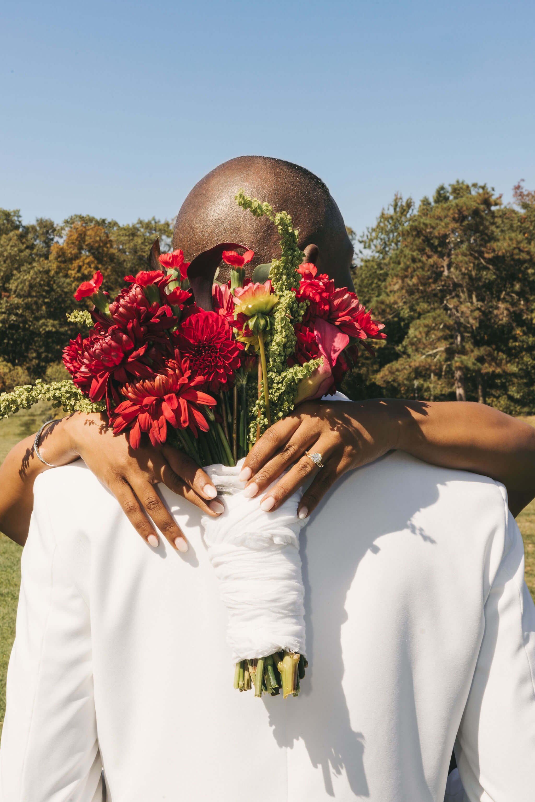 A quiet, meaningful elopement ceremony in Essex County, New Jersey.